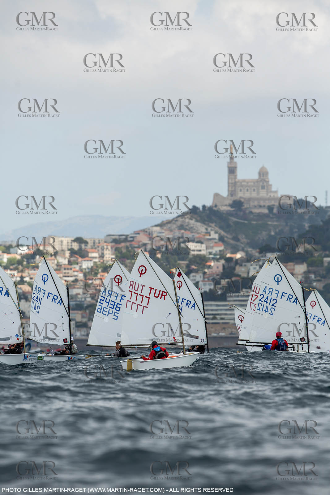15 04 2016, Marseille (FRA,13), SNIM Dériveurs, Coupe Internationale de Printemps Optimist, Final Day