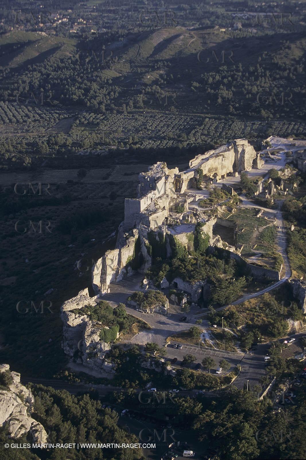 France, Provence, paysage des Alpilles, Alpilles landscapes, Les Baux de Provence