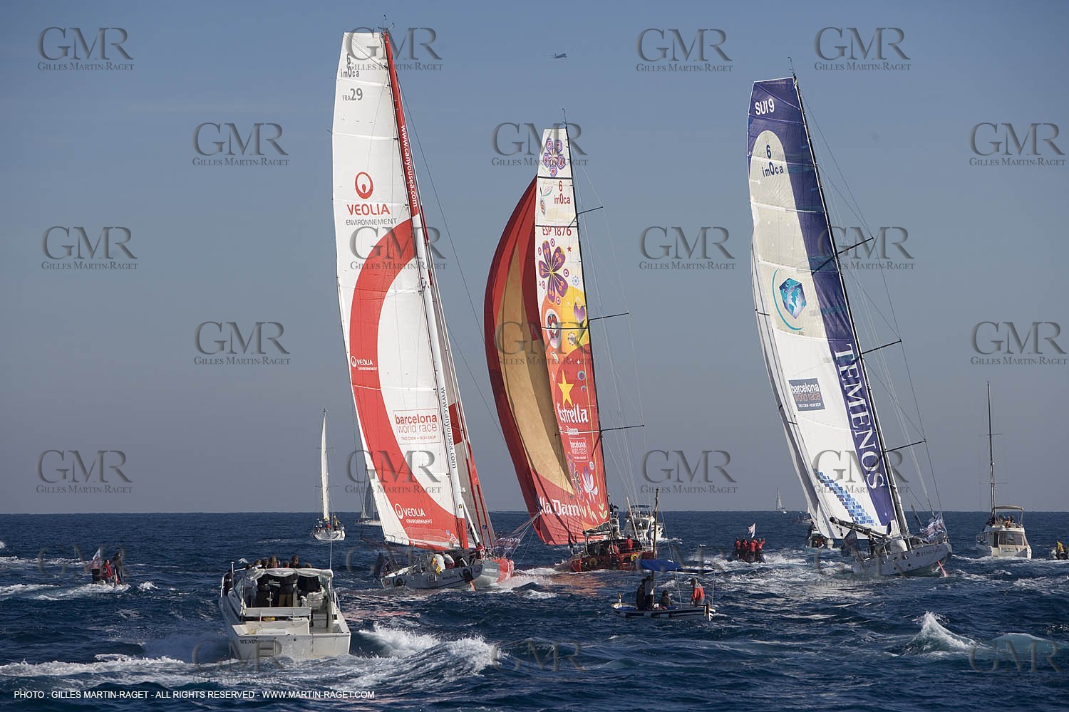 11 11 2007 - Barcelona (Spain) -  Barcelona World Race 2007 - Start
