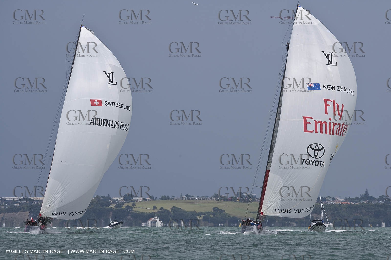 14 02 2009 - Auckland (NZL) -  Louis Vuitton Pacific Series -  Racing Day 14 - Challenger final