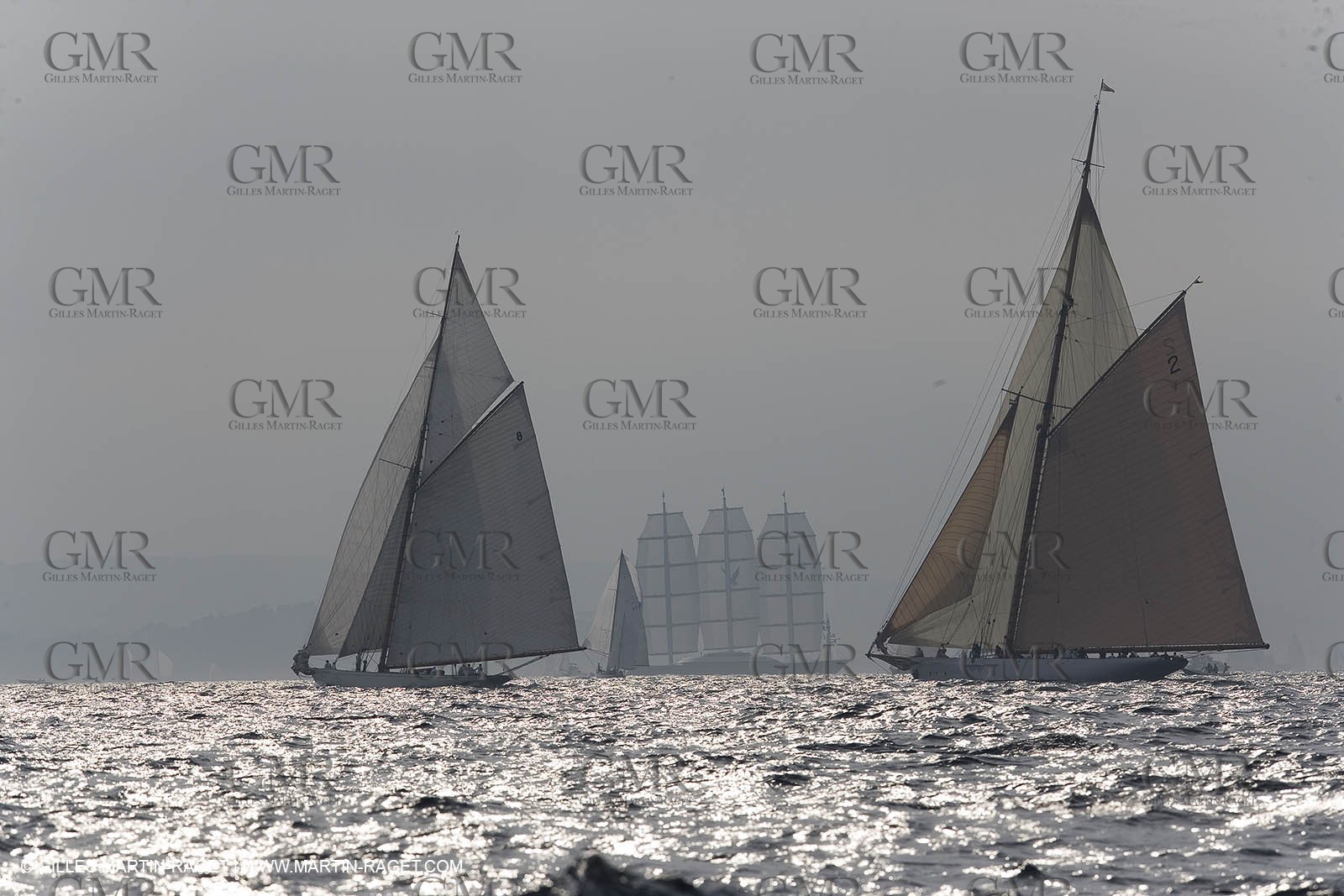 Sailing, Classic yachts, Voiles de Saint-Tropez 2006