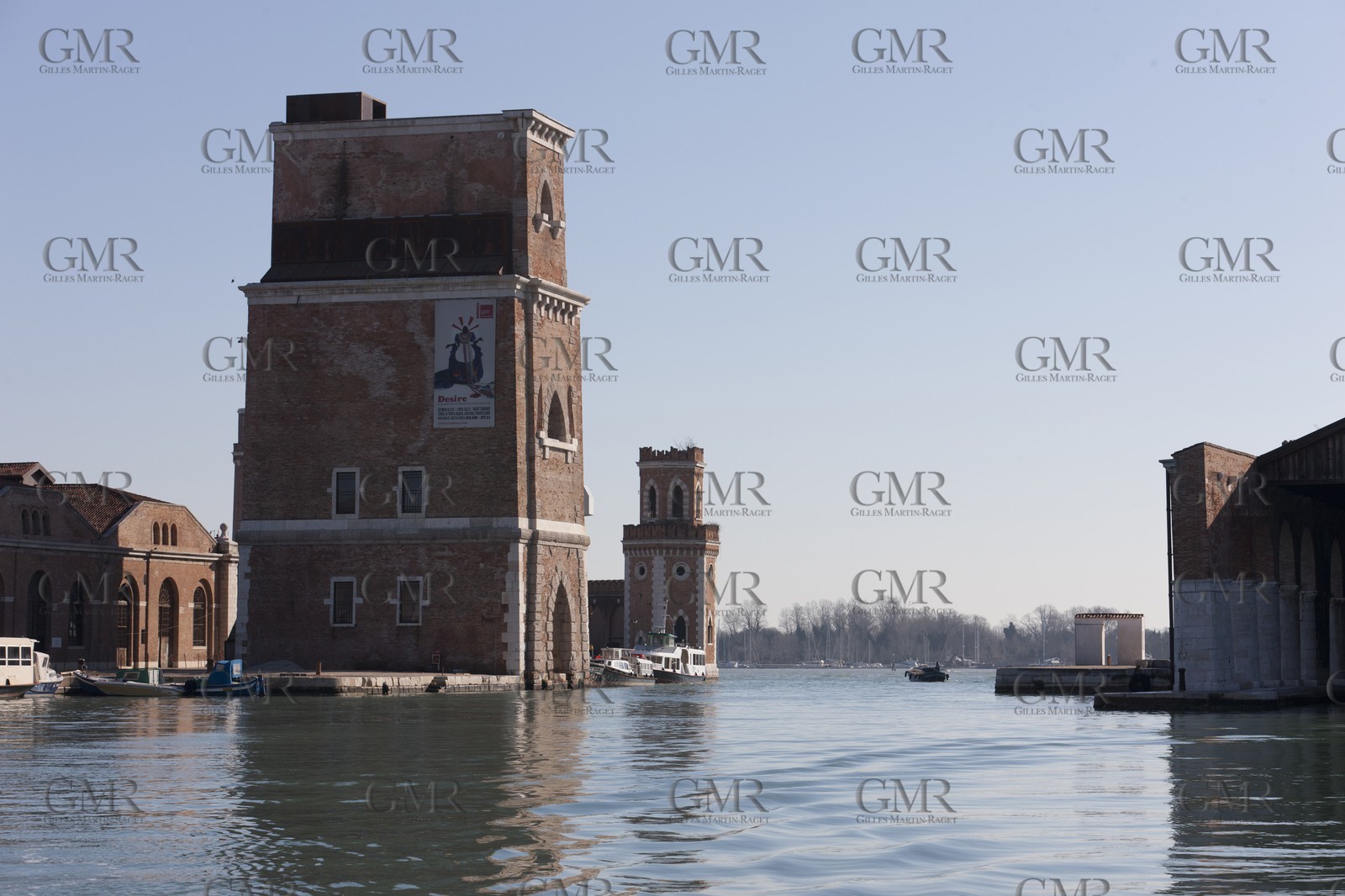 20 02 2012 - Venezia (ITA) - 34th America'sCup - Venezia 2012 America's Cup World Series - The Arsenale where the AC45 moorings, public village, media center and Club 45 will be located