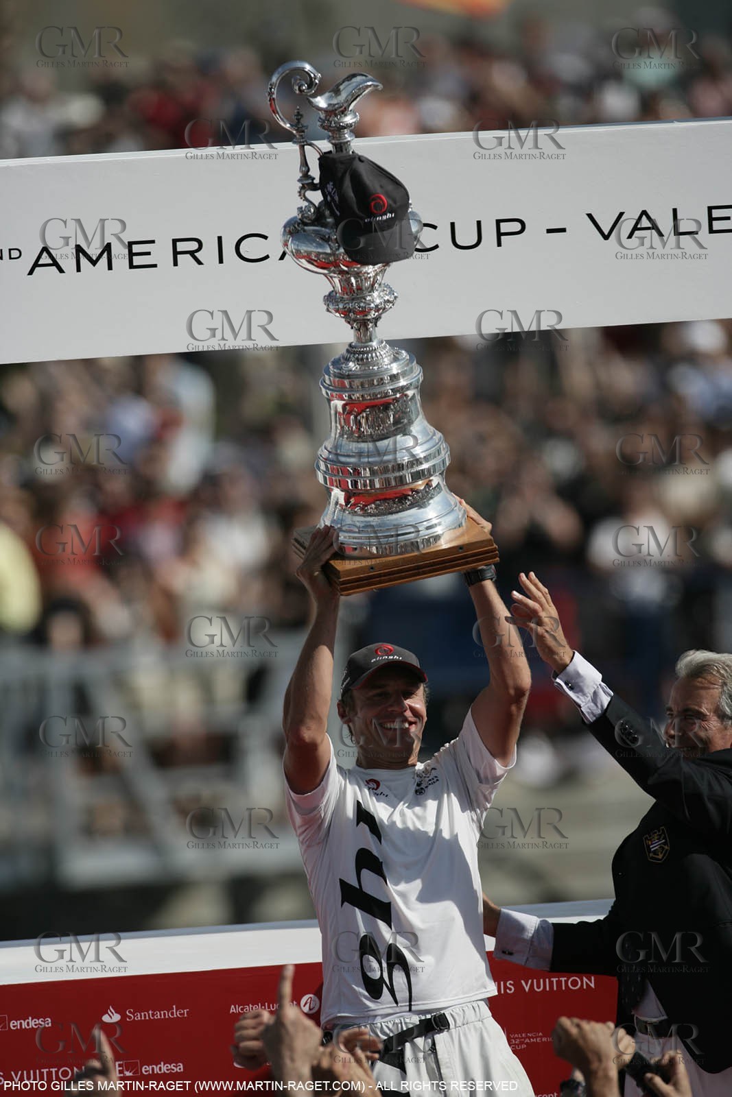 03 07 2007-Valencia (Spain)- 32nd America's Cup - Final Match - Day 8 - Alinghi vs Emirates Team New Zealand
