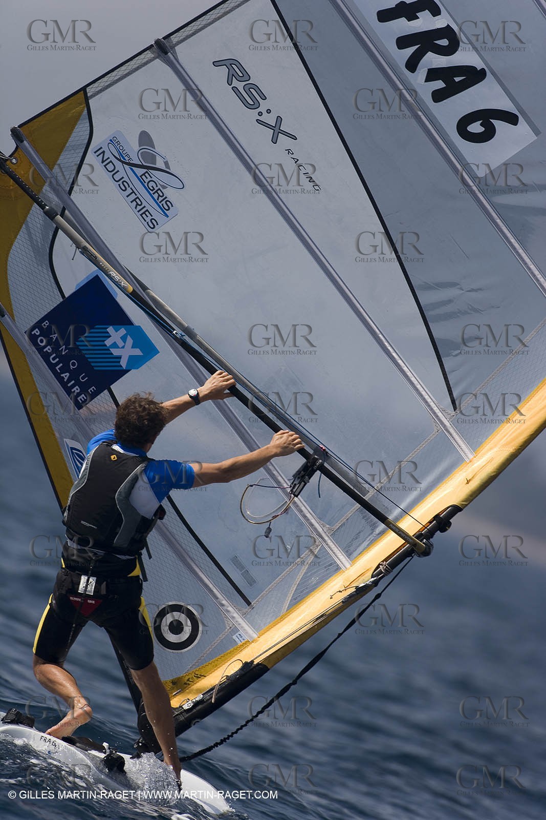 25 04 2007 - 2007 Semaine Olympique Française - Hyères (South of France) - Day 4 - Team France - RS:X - Bontemps Julien