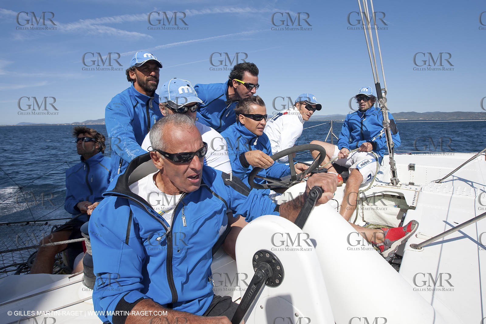 05 09 2009 - Hyères (FRA, 83) Hydroptère beat the overal sailing speed record with a run at 51,36 knts ( subjet to ratification by WSSRC)