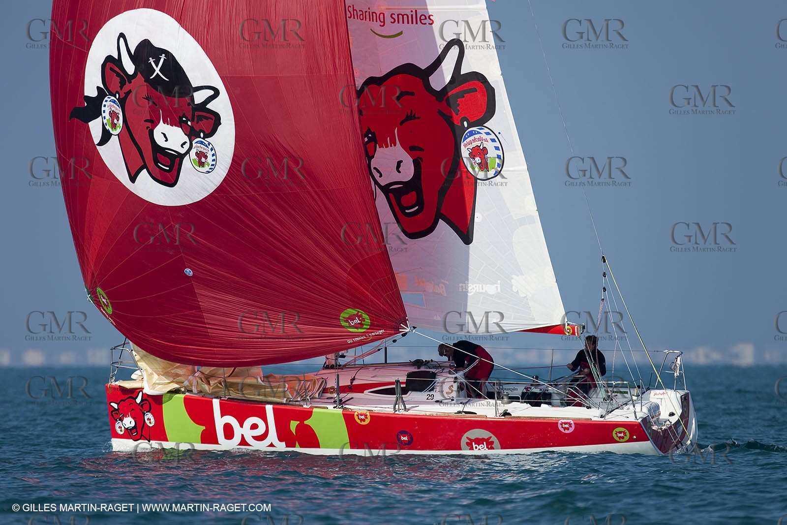 13 03 2010 -  La Grande Motte   Port Camargue (FRA) - Groupe Bel - Kito de Pavant   Sebastien Audigane training for Transat AG2R