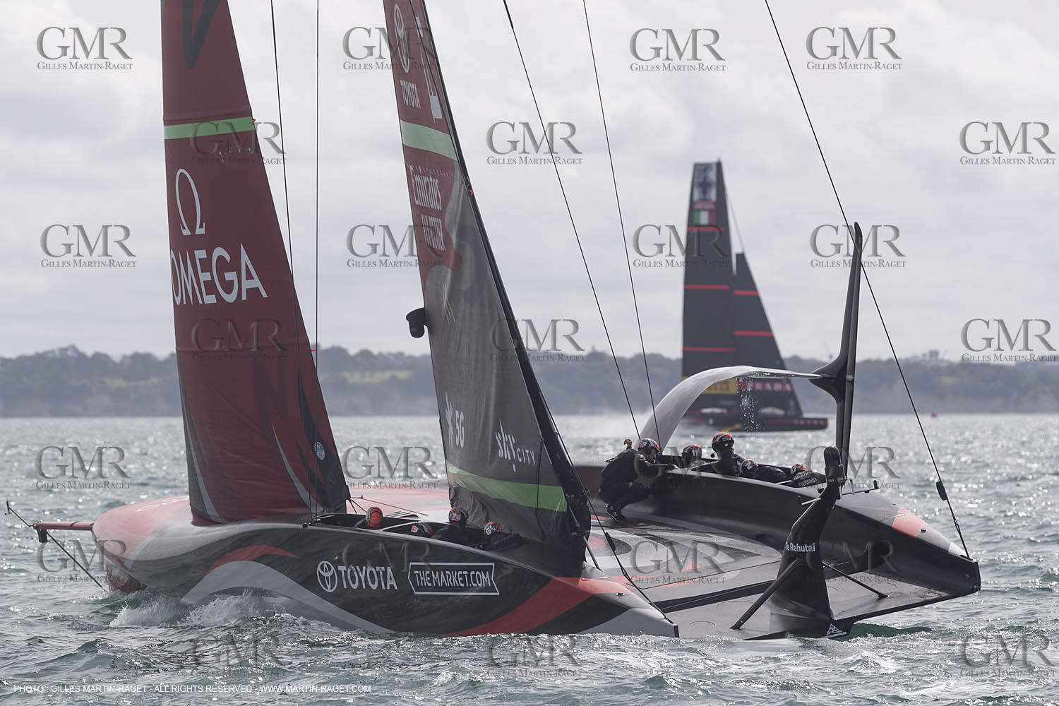 08 12 2020 - Auckland (NZL) - 36th America's Cup - Practice Sessions - Day 1