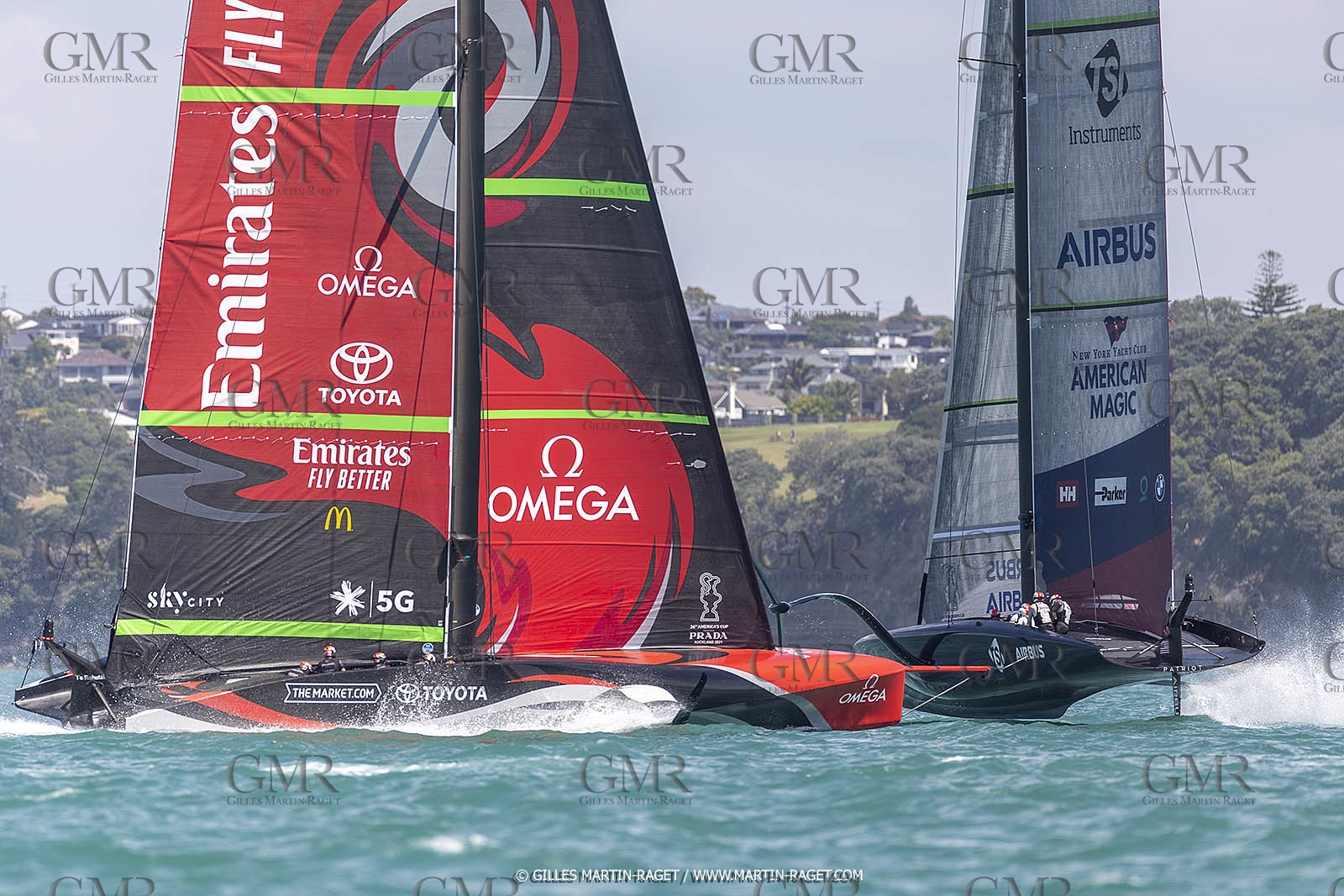 12 01 2021, Auckland (NZL), 36th America's Cup, Practice Racing