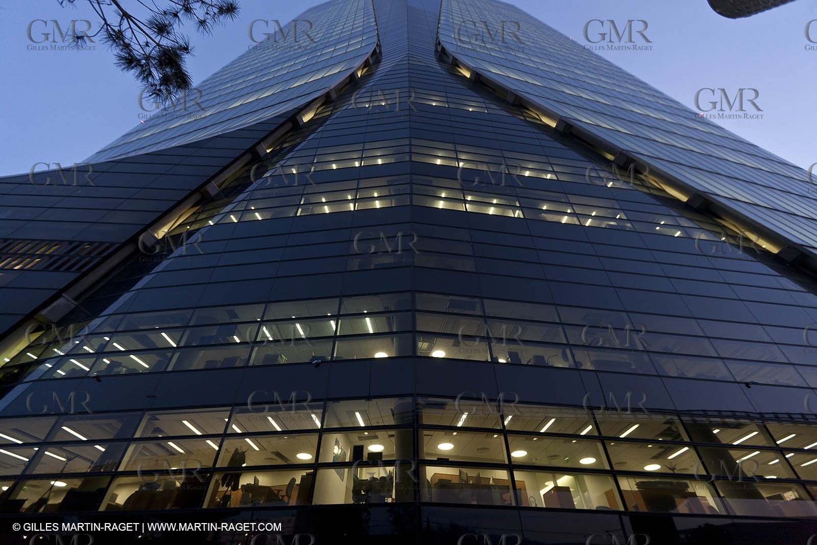 08 03 2012 - Marseille (FRA, 13) - Euromediterranée distrcit - CGA-CGM tower