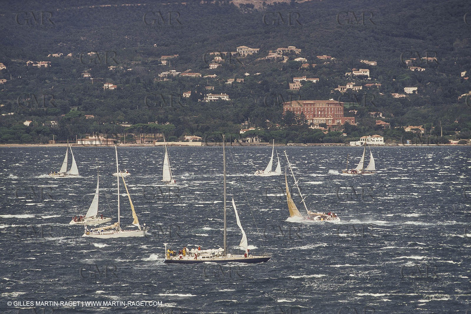 Sailing, Yacht racing, Nioulargue Voiles de Saint-Tropez,