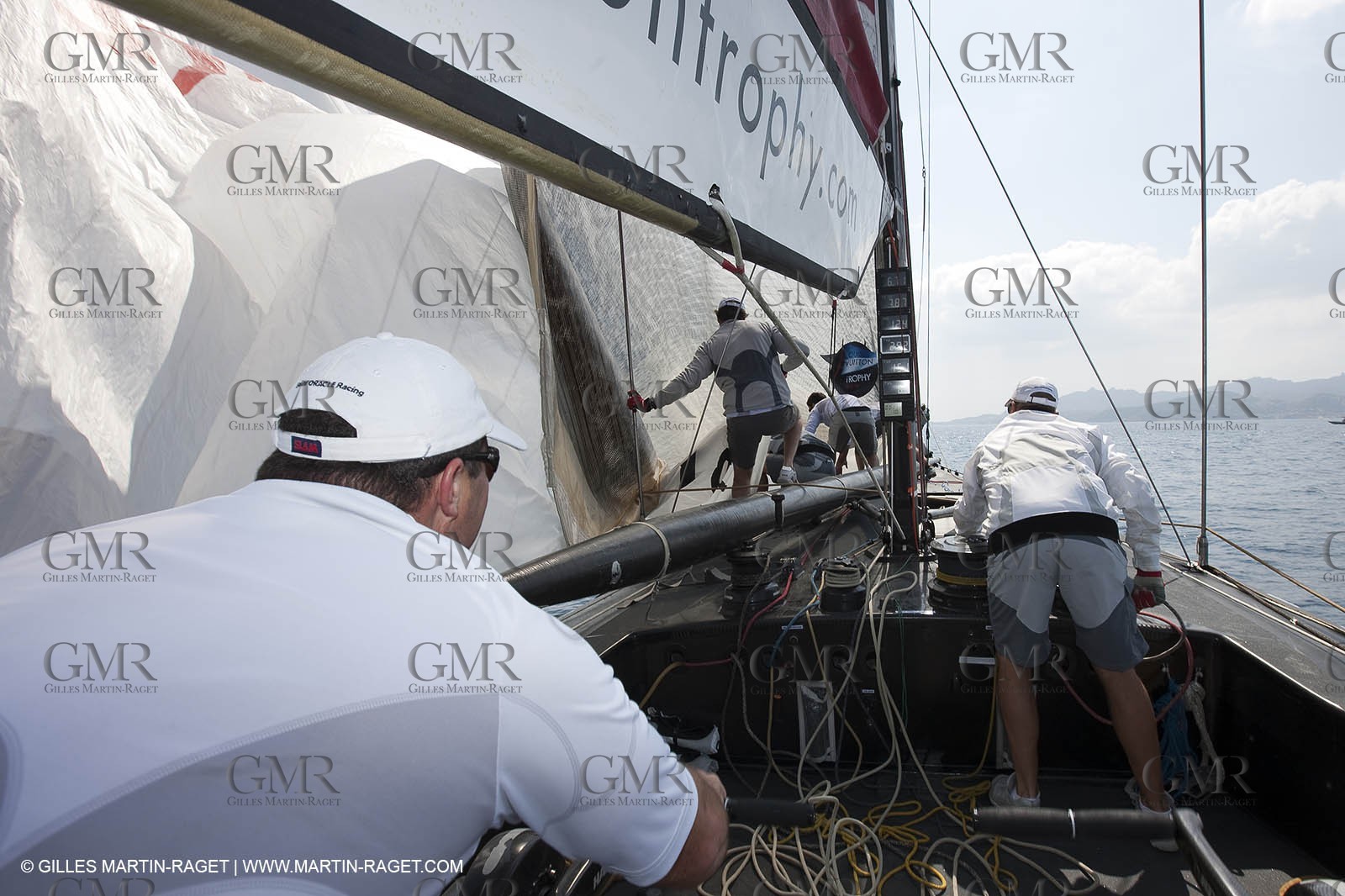 19 05 2010 - La Maddalena (ITA, Sardinia) Louis Vuitton Trophy - BMW ORACLE Racing - Training