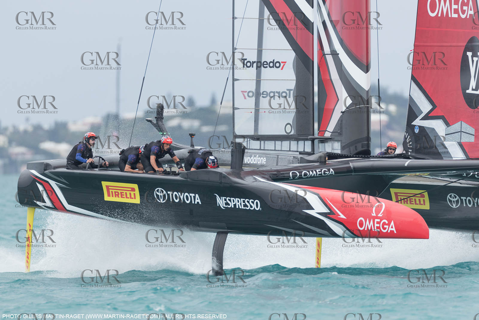 11 06 2017 - Bermuda (BDA) - 35th America's Cup Bermuda 2017 - Louis Vuitton America's Cup Challenger Playoffs final, Day 2