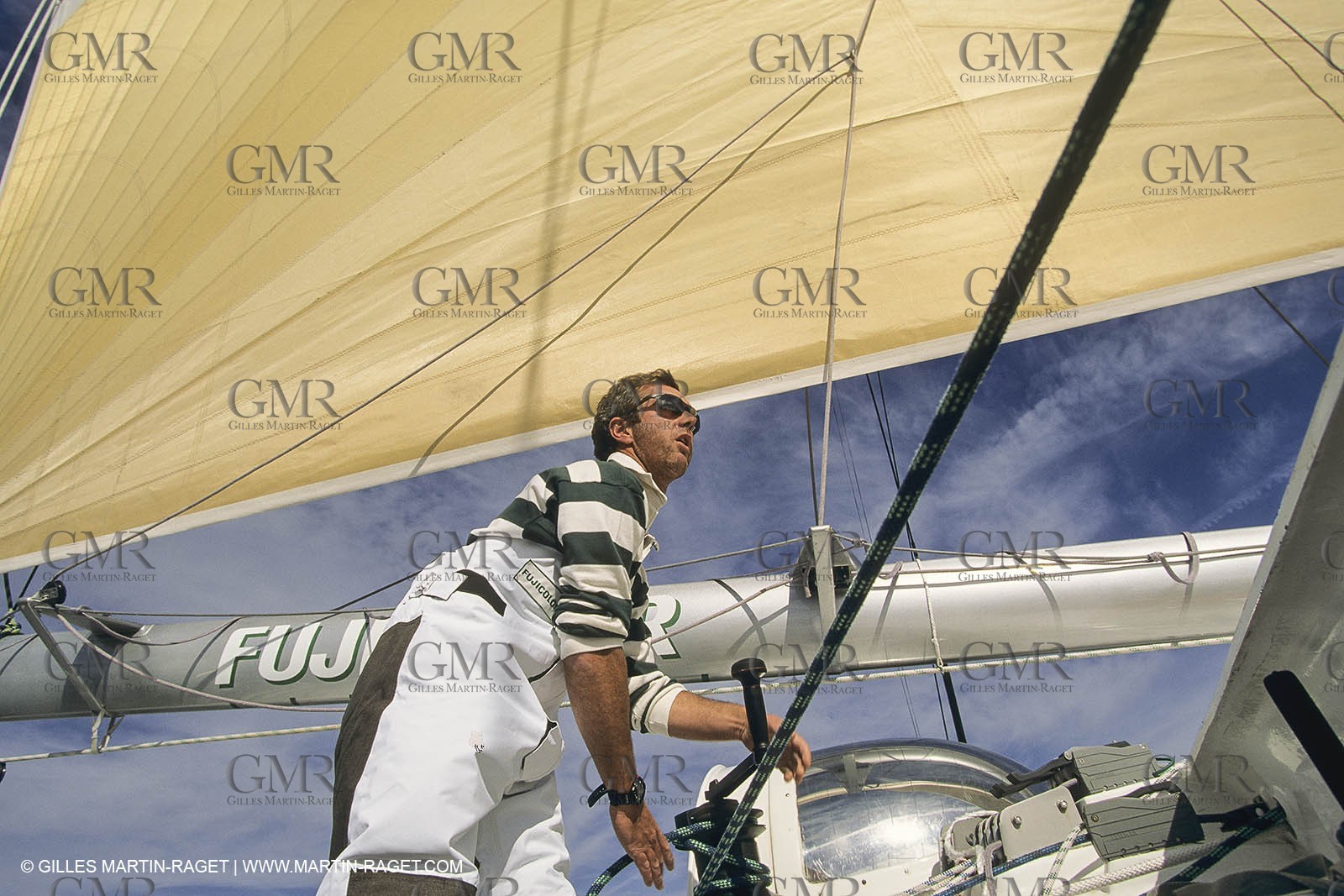 Yacht Racing, Multihull, ORMA 60, Loick Peyron, Fujicolor