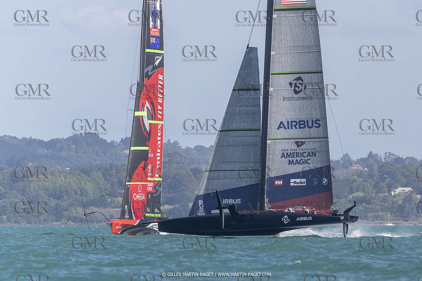 12 01 2021, Auckland (NZL), 36th America's Cup, Practice Racing