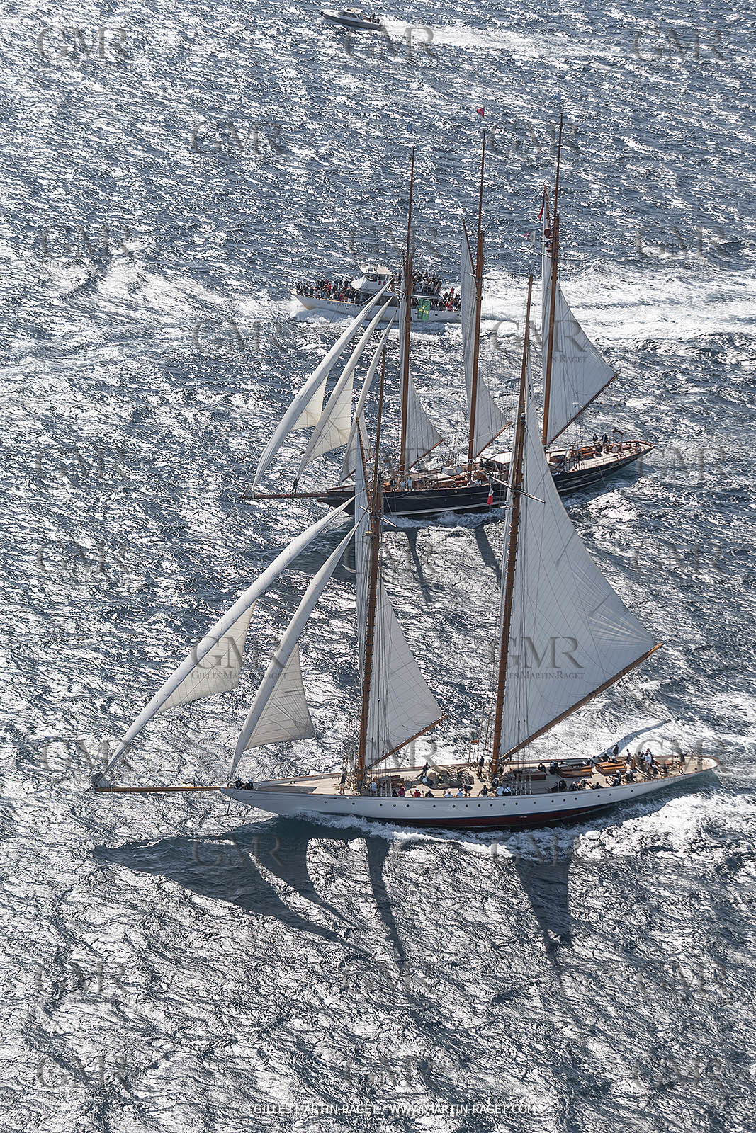 28 09 2022? Saint-Tropez,(FRA,83), Les Voiles de Saint-Tropez 2022 Régate N° 2 poup les modernes, navigation libre pour les grandes goélettes