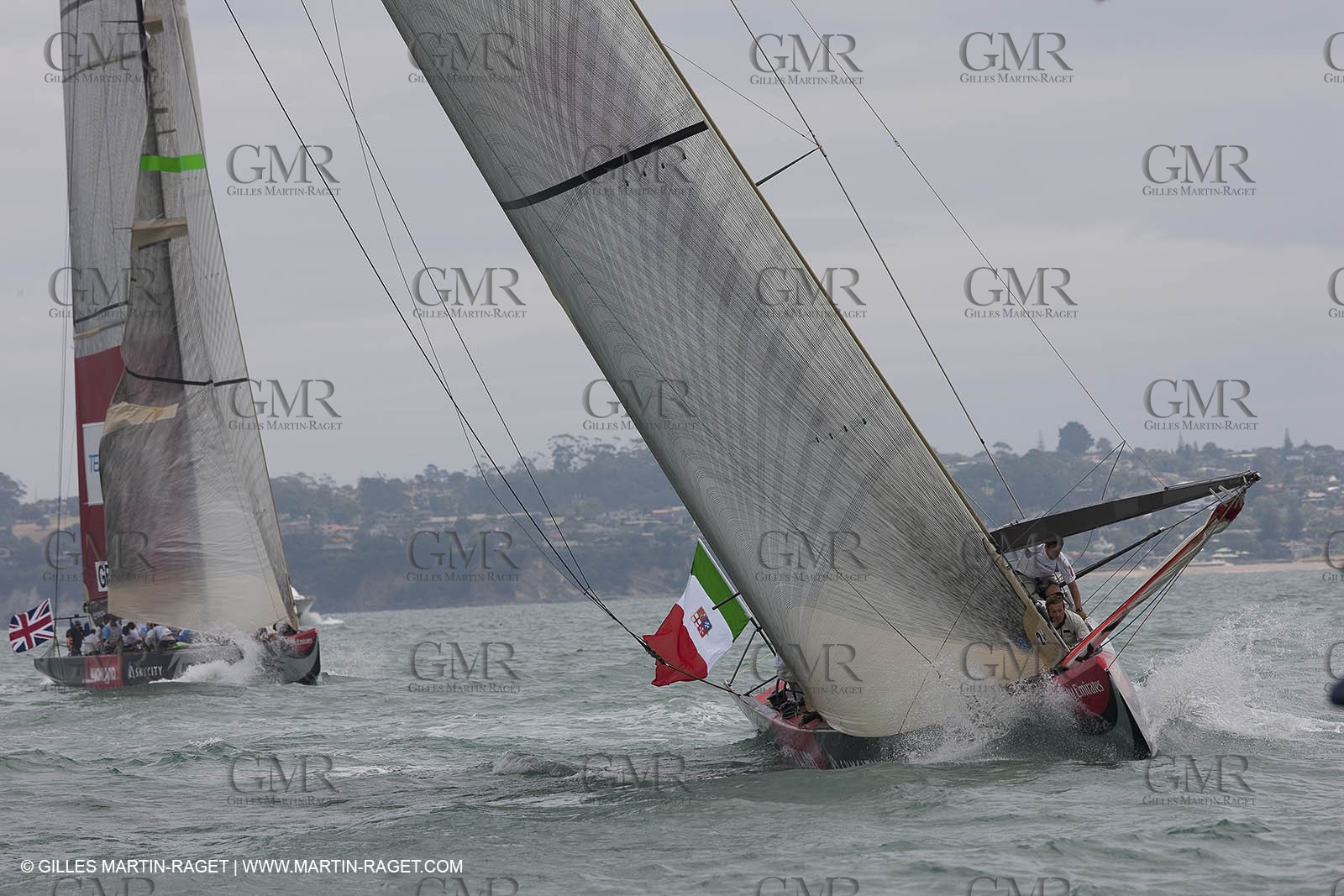 09 02 2009 - Auckland (NZL) -  Louis Vuitton Pacific Series -  Racing Day 9 - Round Robin 2