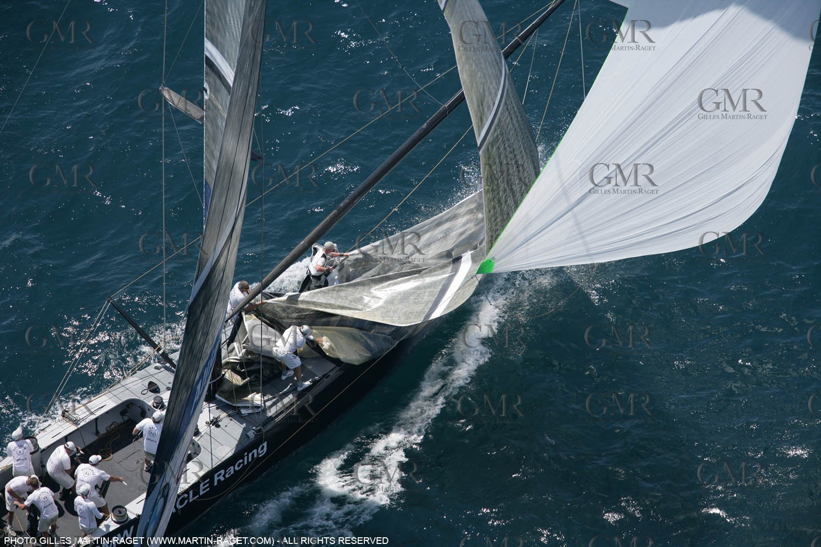 09 05 2007-Valencia (Spain)- 32nd America's Cup - Louis Vuitton Cup - RR2 - Day 11 - BMW ORACLE Racing