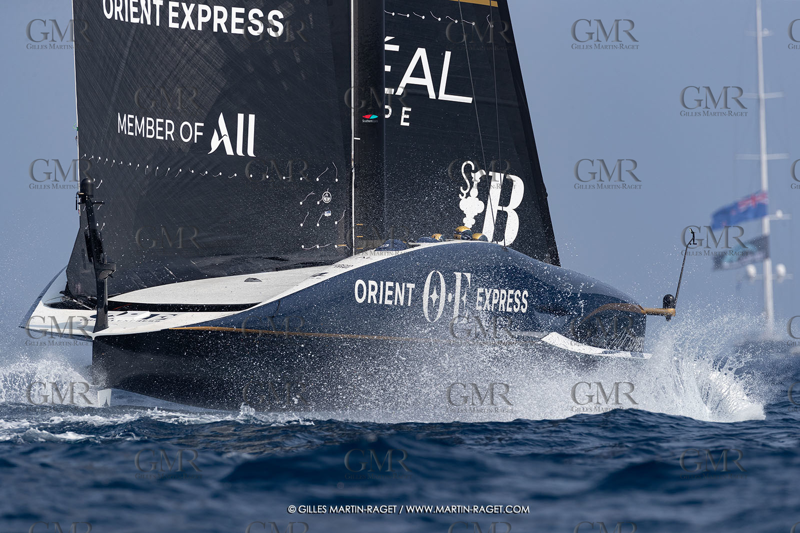 22 08 2024, Barcelona (ESP), Louis Vuitton 37th America's Cup, Louis Vuitton Preliminary Regatta, Race Day 1