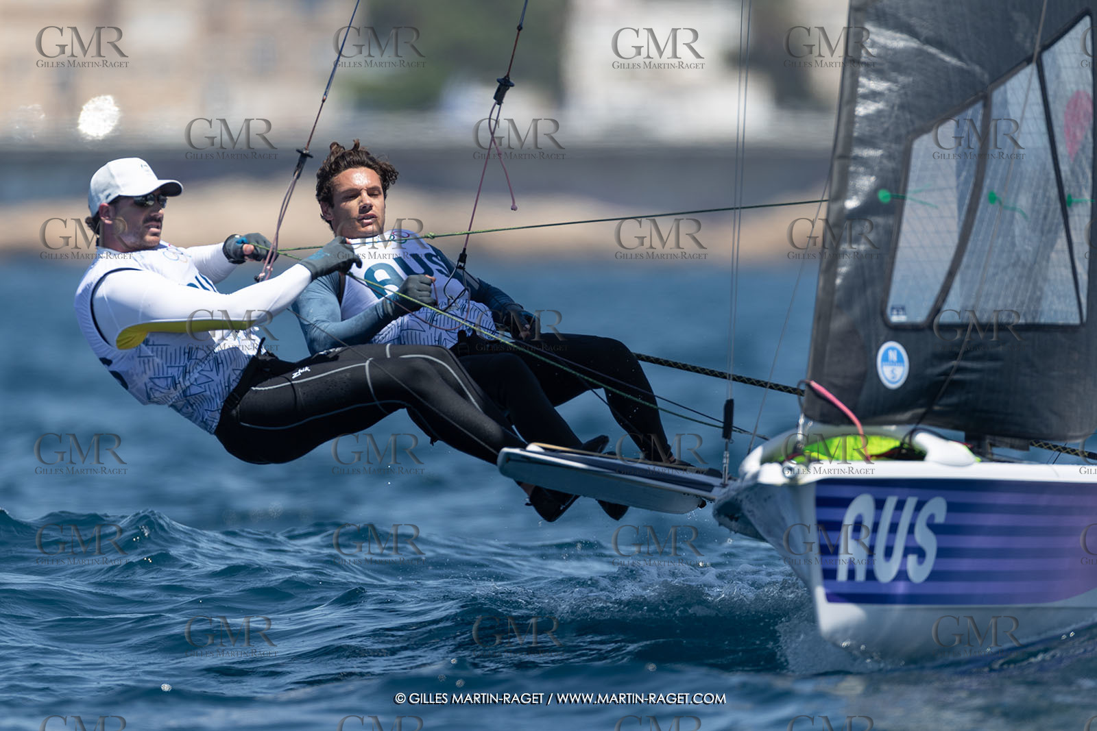 23 07 2024, Marseille (FRA), Paris 2024 Olympic Games, Sailing, Free trainings