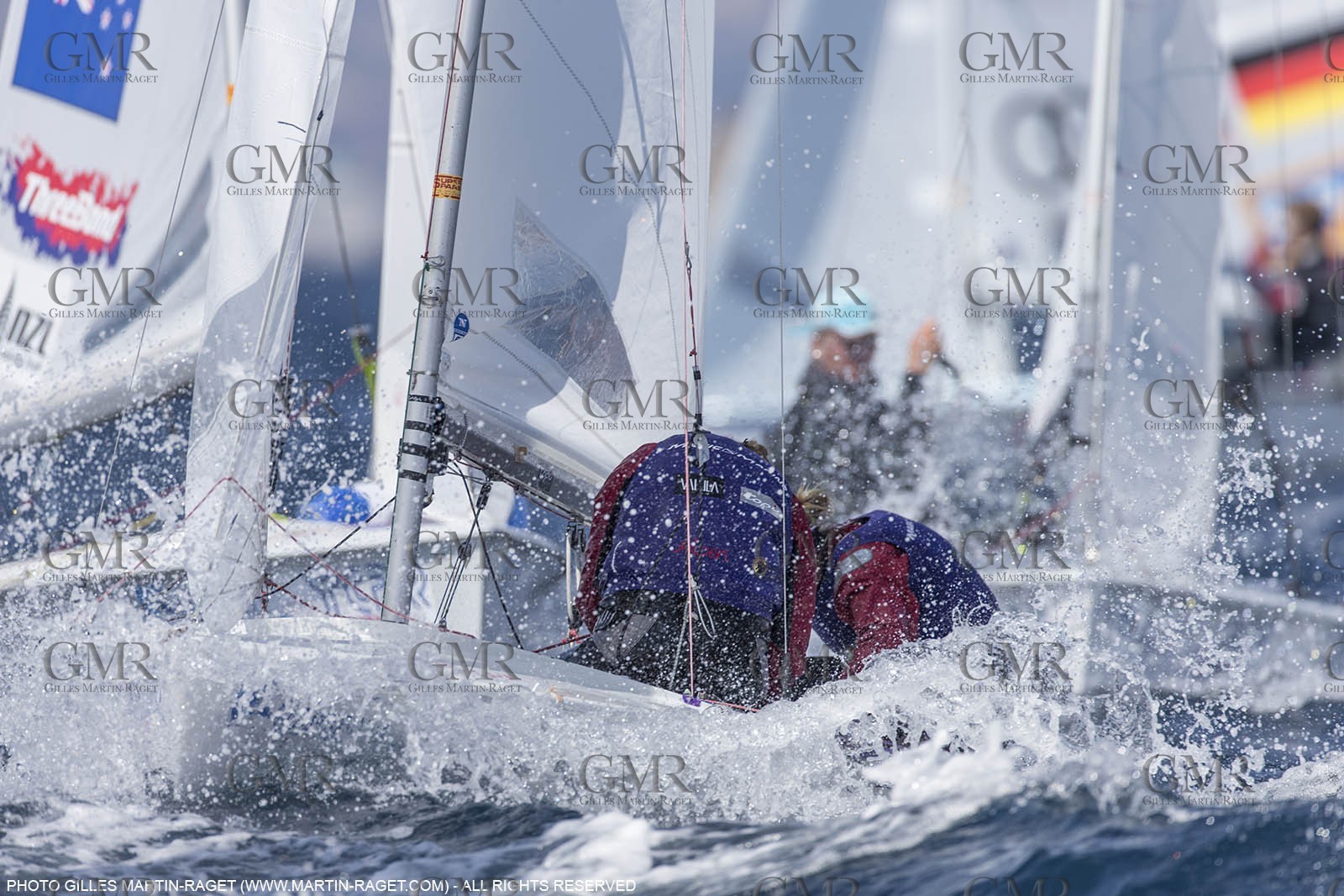 12 04 2015, Marseille (FRA), Yachting Club de la Pointe Rouge - Coupe Internationale de Printemps des 470, Final Day