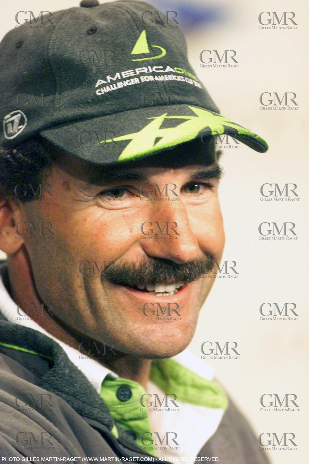 America's Cup - Auckland 2000  - Louis Vuitton Cup - Round Robin 2 - America One - Paul Cayard