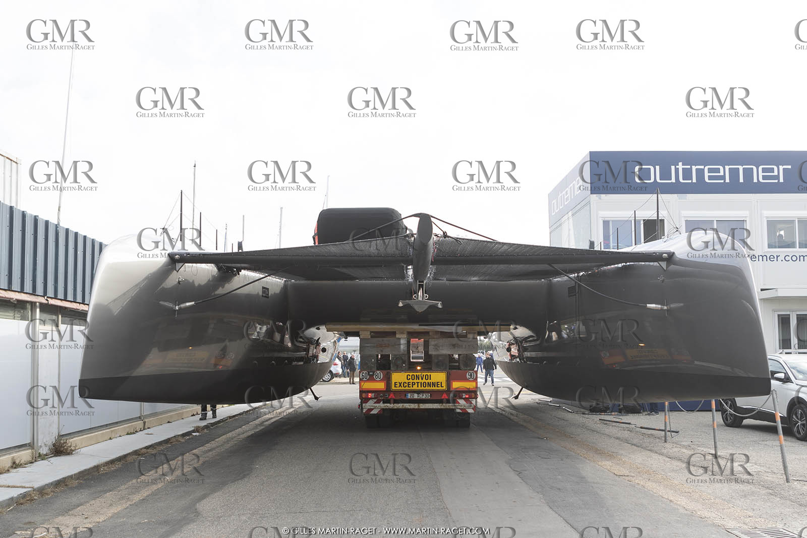 17 01 2018, La Grande Motte (FRA), Gunboat 68  1 launch