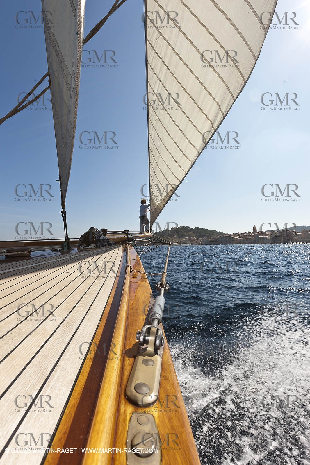 01 10 2011 - Saint Tropez (FRA,13) - Voiles de Saint Tropez 2011 - Classic Yachts - Day 5 - Onboard Mariquita