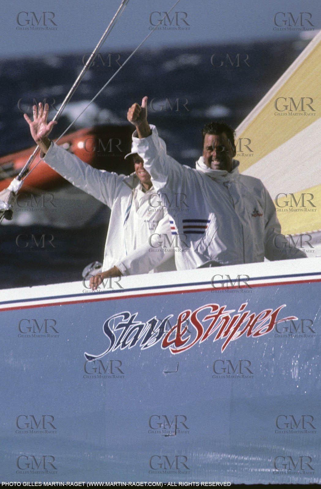 America's Cup, Fremantle 1987, Dennis Conner, Tom Whidden, Stars and Stripes 87
