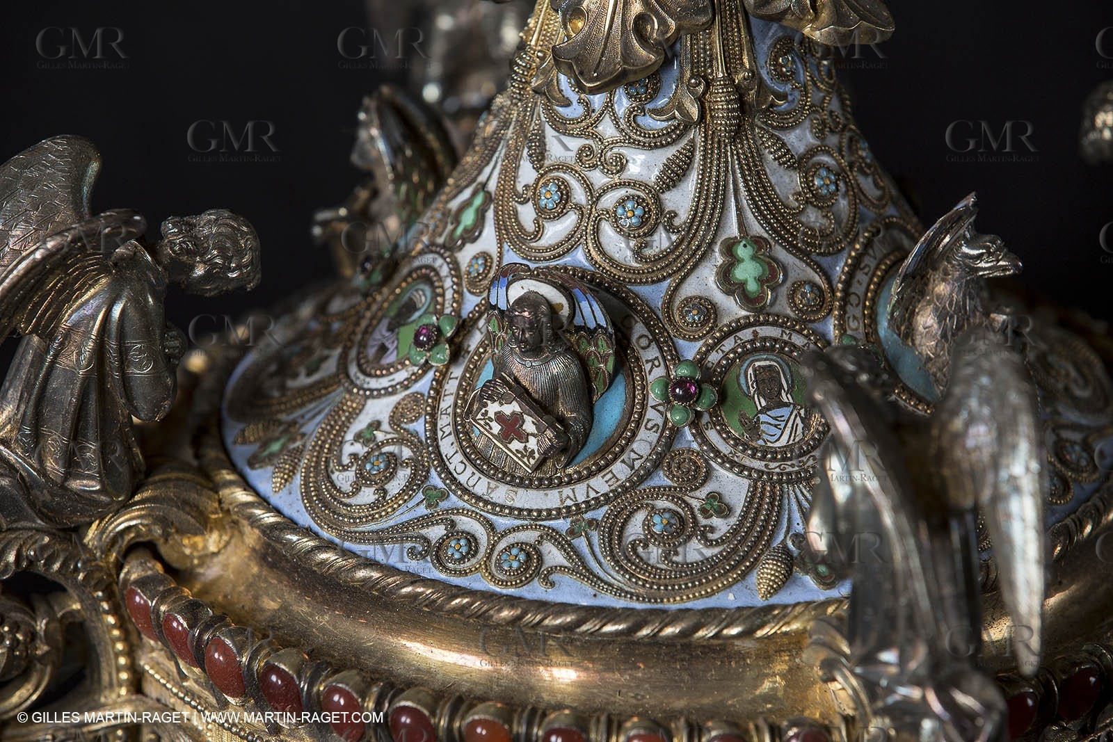 04 02 2013 - Marseille(FRA,13), Notre Dame de la Garde,liturgical silverware