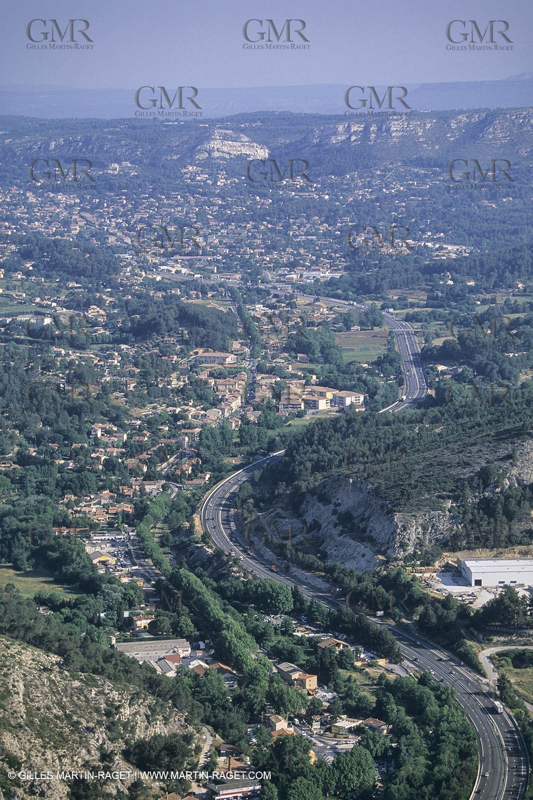 France, Provence, Pays d'Aubagne, collines de Marcel Pagnol, Roquevaire