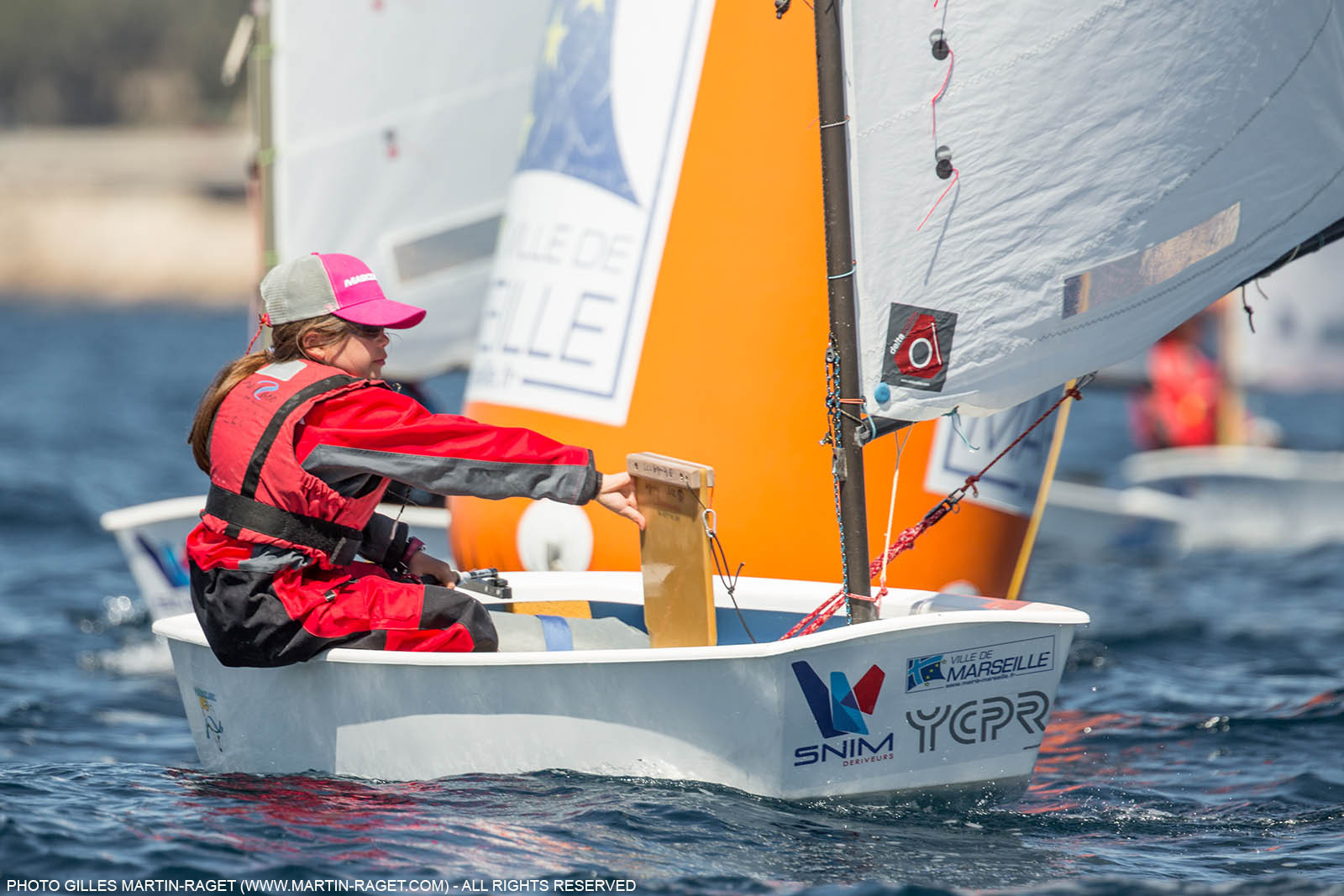 14 04 2016, Marseille (FRA,13), SNIM Dériveurs, Coupe Internationale de Printemps Optimist, Day 4