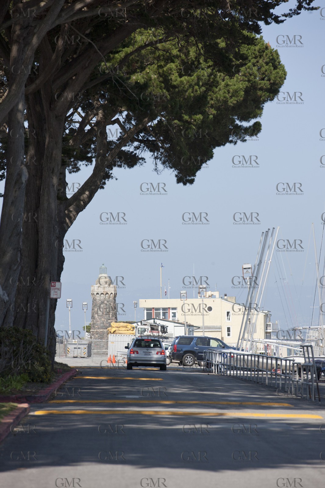 07 06 2011 - San Francisco (USA,CA) - 34th America's Cup - San Francis Yacht Club parkings