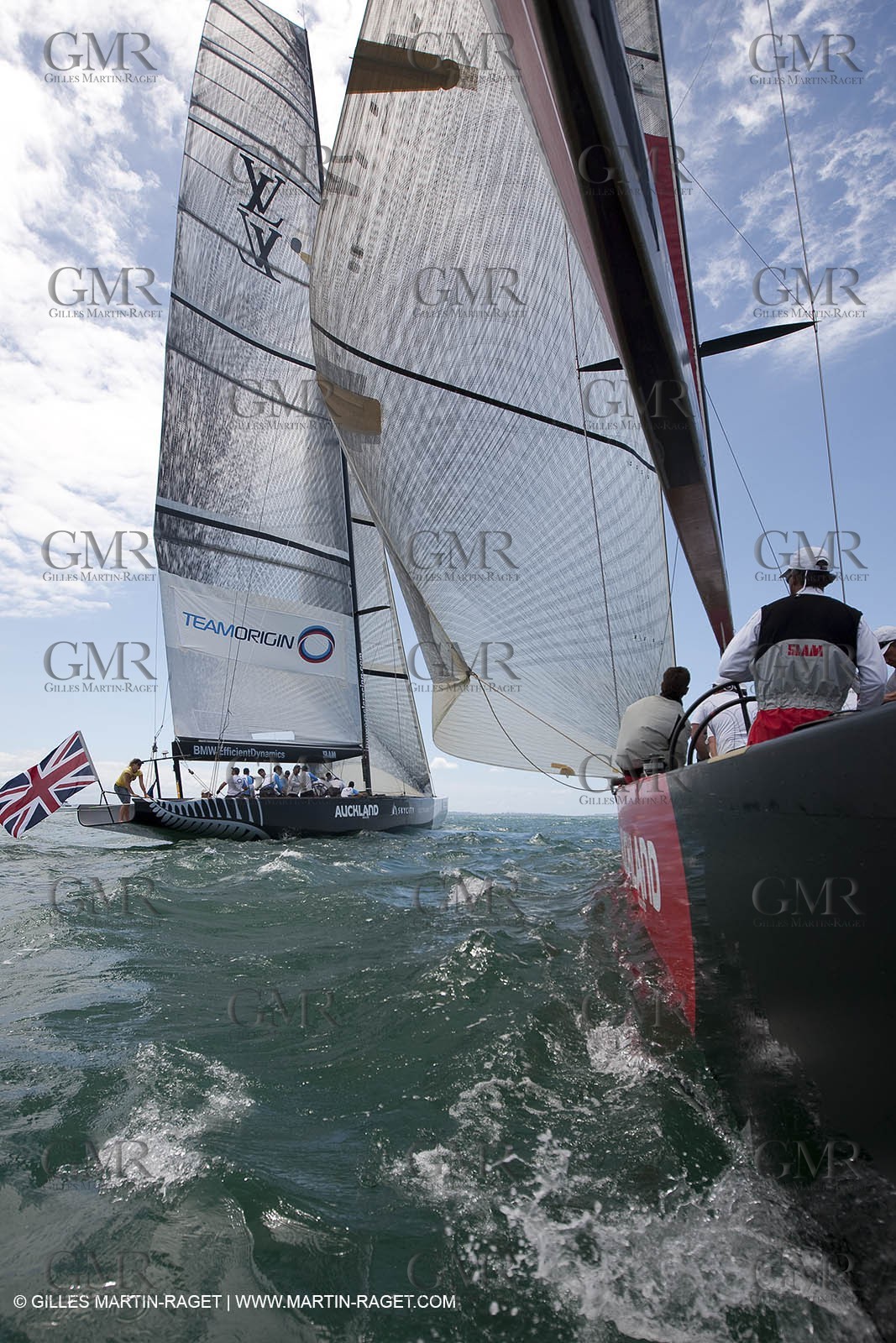 29 01 2009 - Auckland (NZL) -  Louis Vuitton Pacific Series - BMW ORACLE Racing - Training