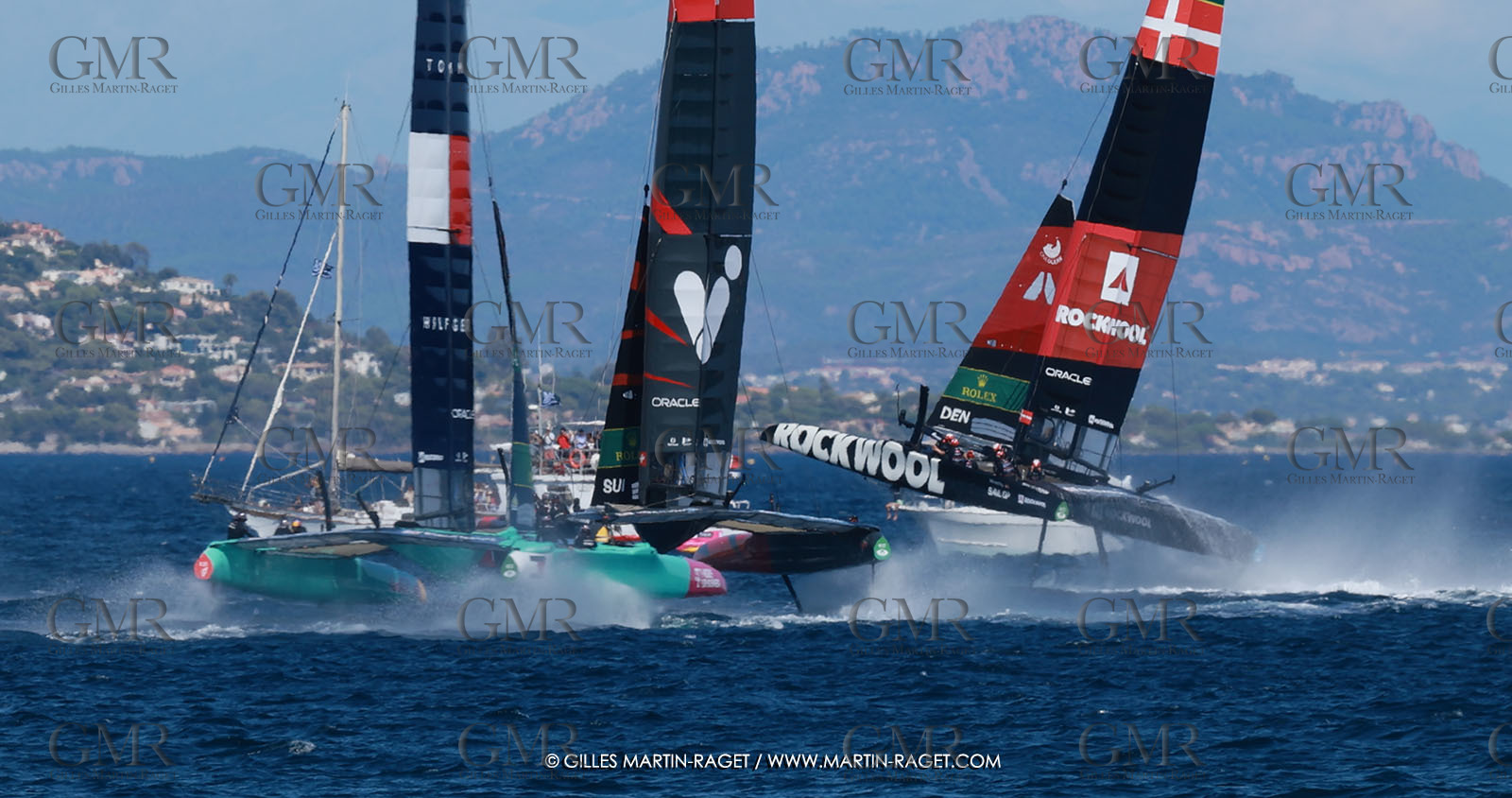 10 09 2025, Saint-Tropez,(FRA), Rockwool SailGP France Saint-Tropez, Race Day 1
