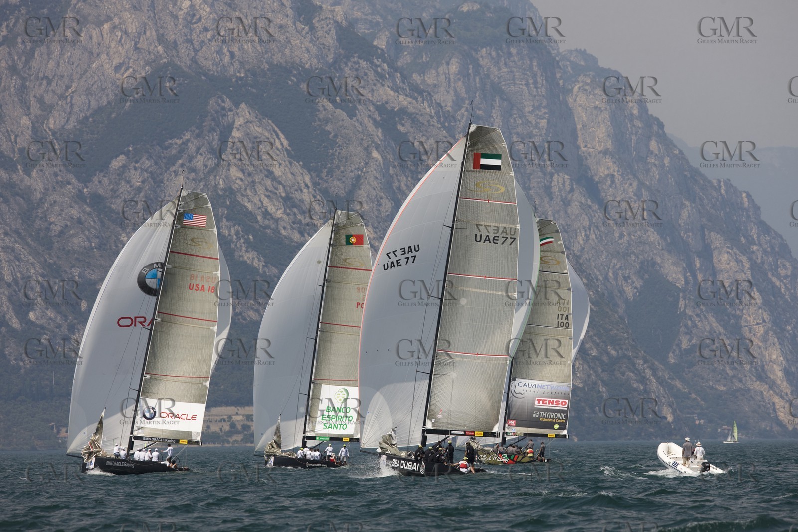 11 07 2008 - Malcesine (ITA, Lake Garda) - RC 44 World Championsship - Malcesine SLAM Cup 08 - Day 3