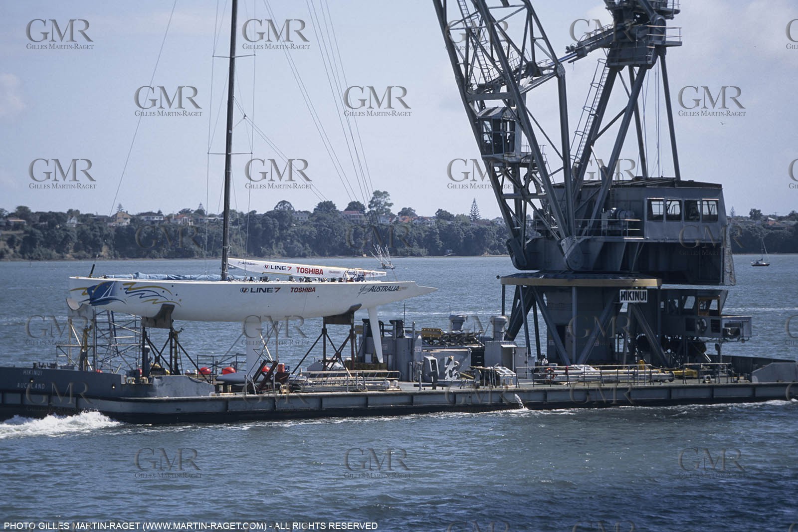 Sailing, Yacht Racing, America's Cup XXX, Auckland (NZL), 2000, Young Australia