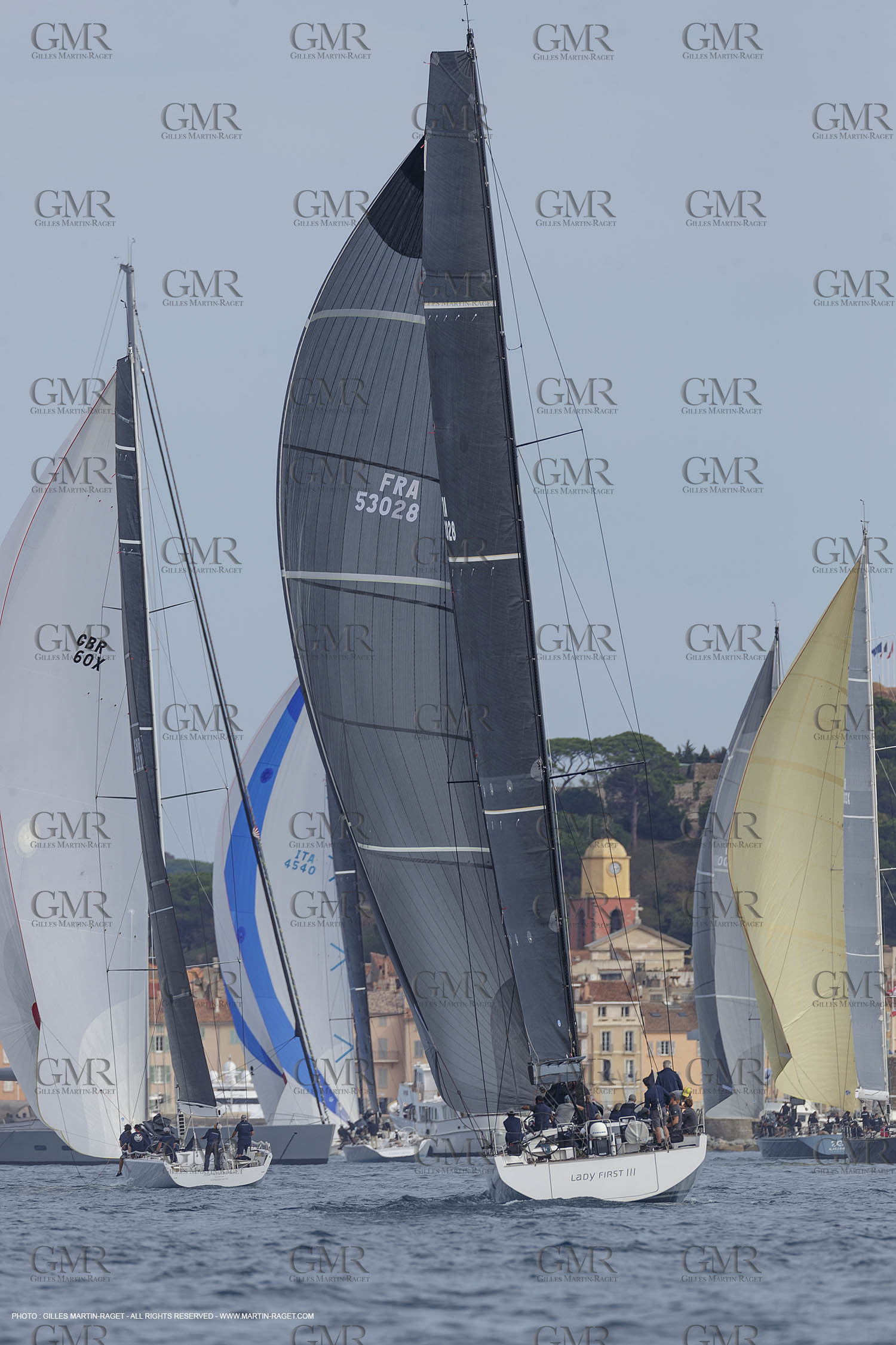 08 10 2020, Saint-Tropez (FRA,83), Les Voiles de Saint-Tropez  2020, Les Voiles Super Series, Race Day 3