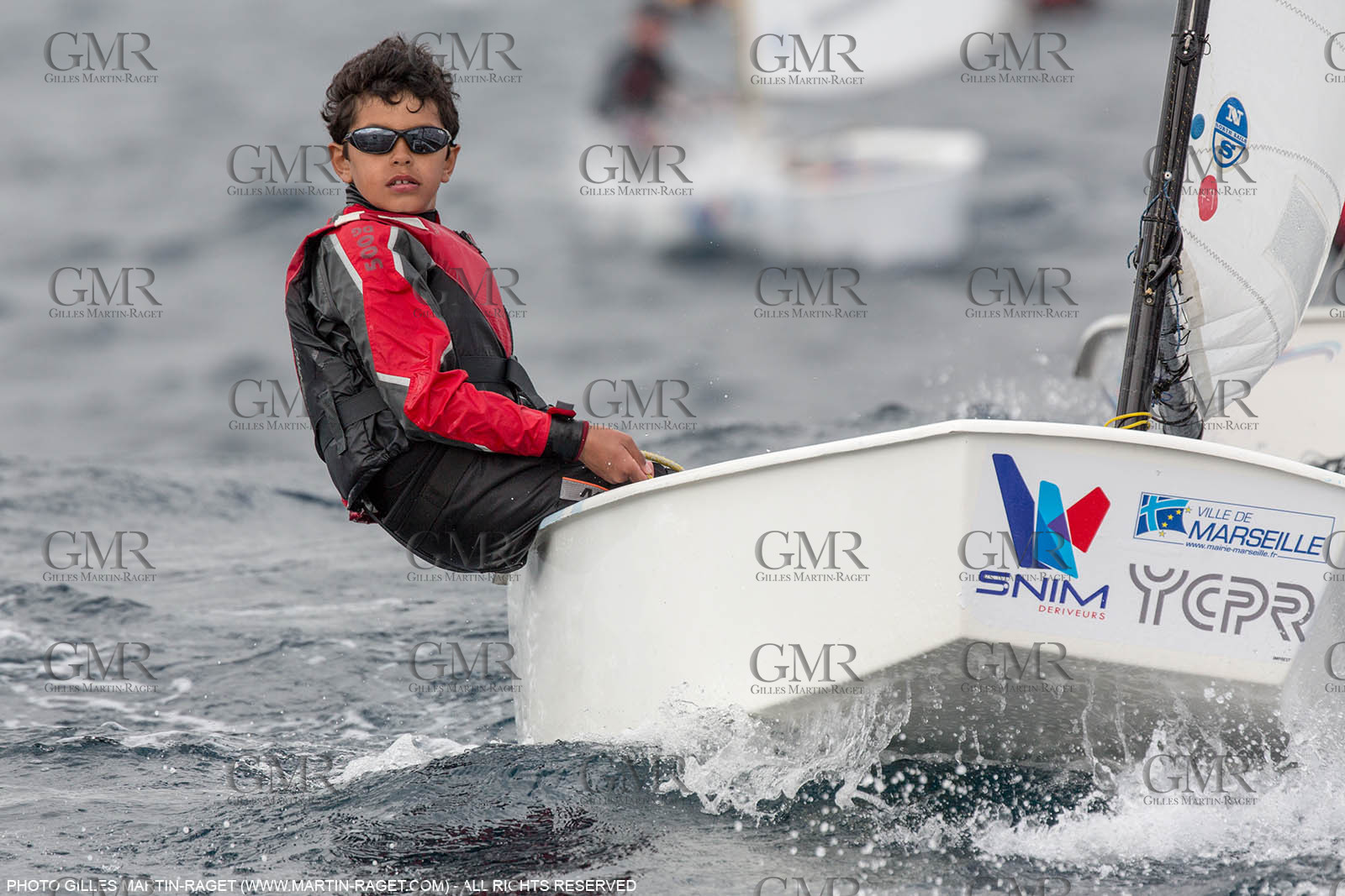 15 04 2016, Marseille (FRA,13), SNIM Dériveurs, Coupe Internationale de Printemps Optimist, Final Day