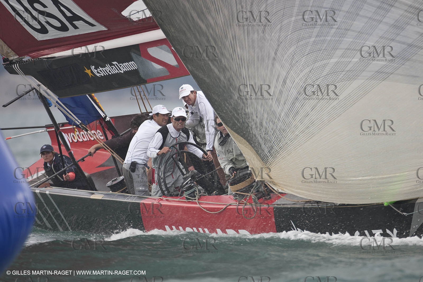 11 02 2009 - Auckland (NZL) -  Louis Vuitton Pacific Series -  Racing Day 11 - sail off