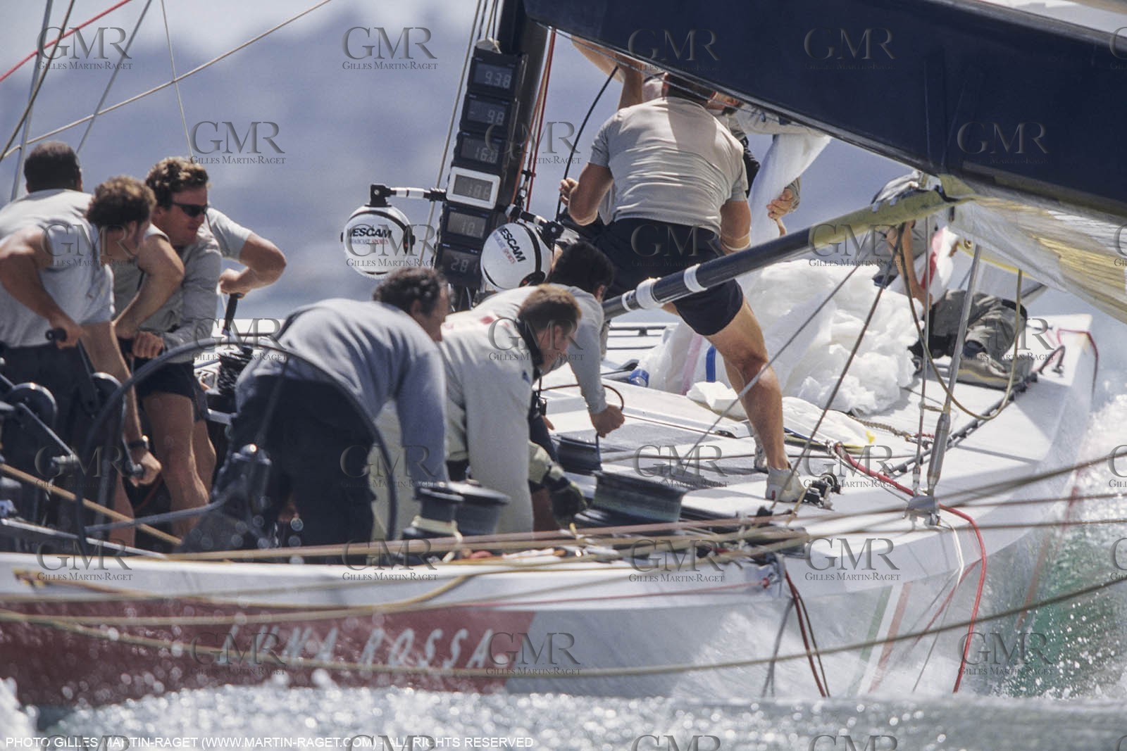 Yacht racing, 30th America's Cup 2000, Auckland (NZL), Luna Rossa
