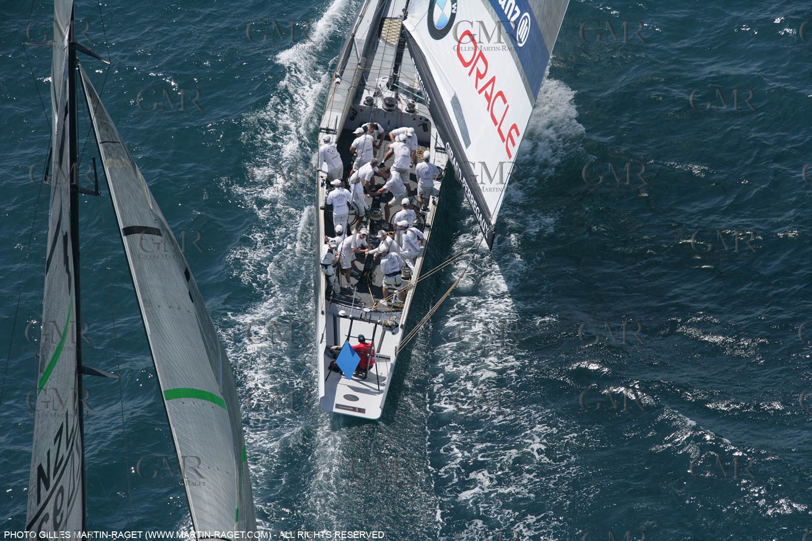 09 05 2007-Valencia (Spain)- 32nd America's Cup - Louis Vuitton Cup - RR2 - Day 11 - BMW ORACLE Racing