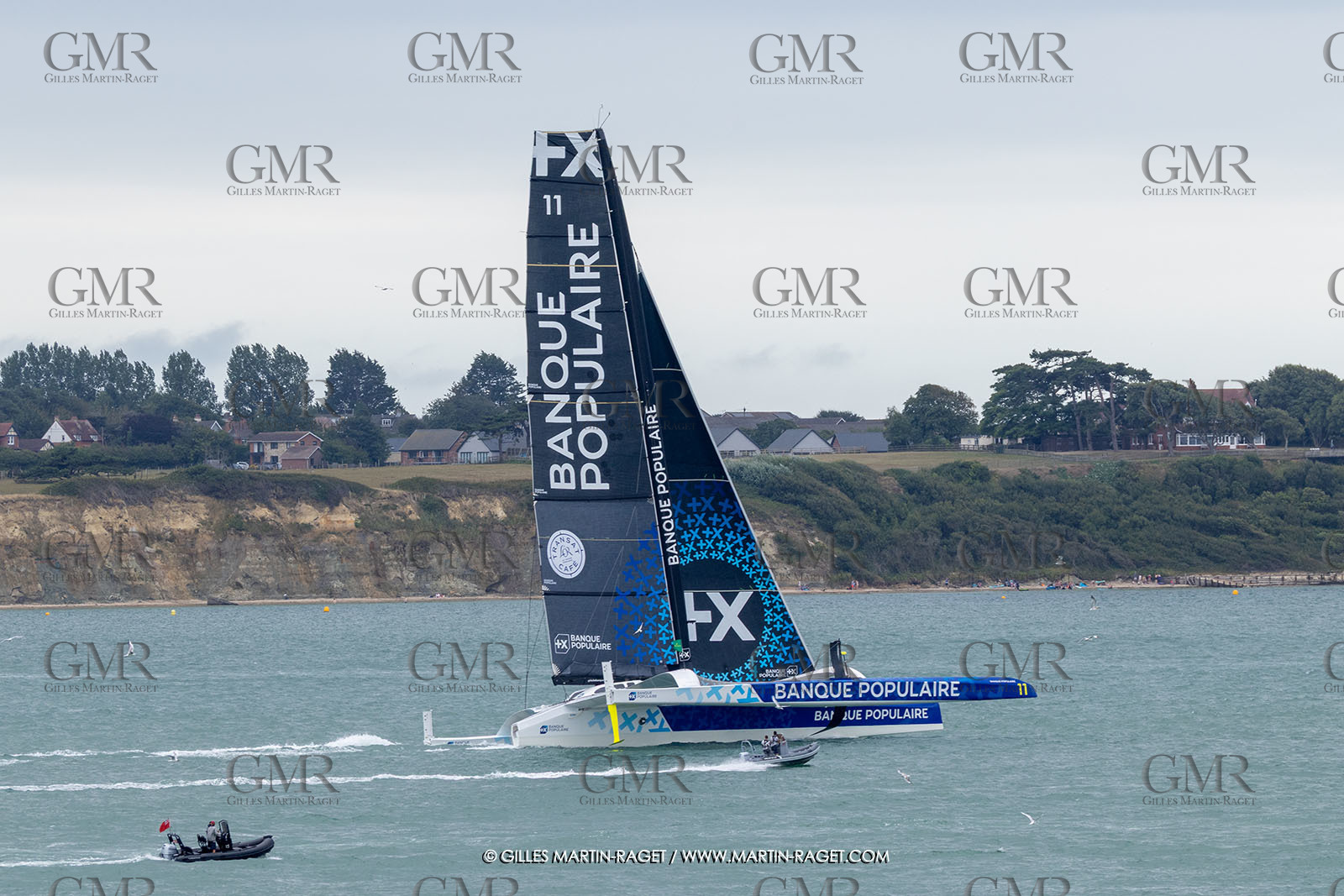 26 07 2025, Cowes (UK, IOW), Admiral's Cup 2025, Rolex Fastnet Race start,