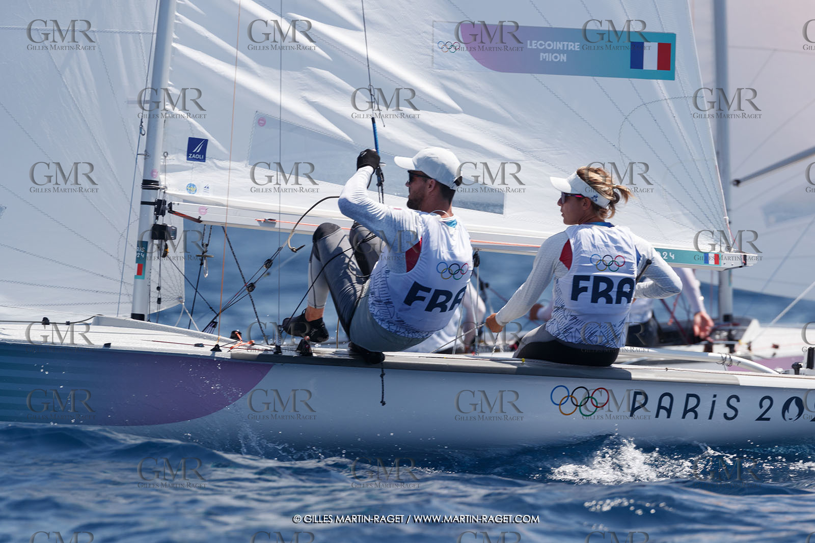03 08 2024, Marseille (FRA), Paris 2024 Olympic Games, Sailing, Race Day 7