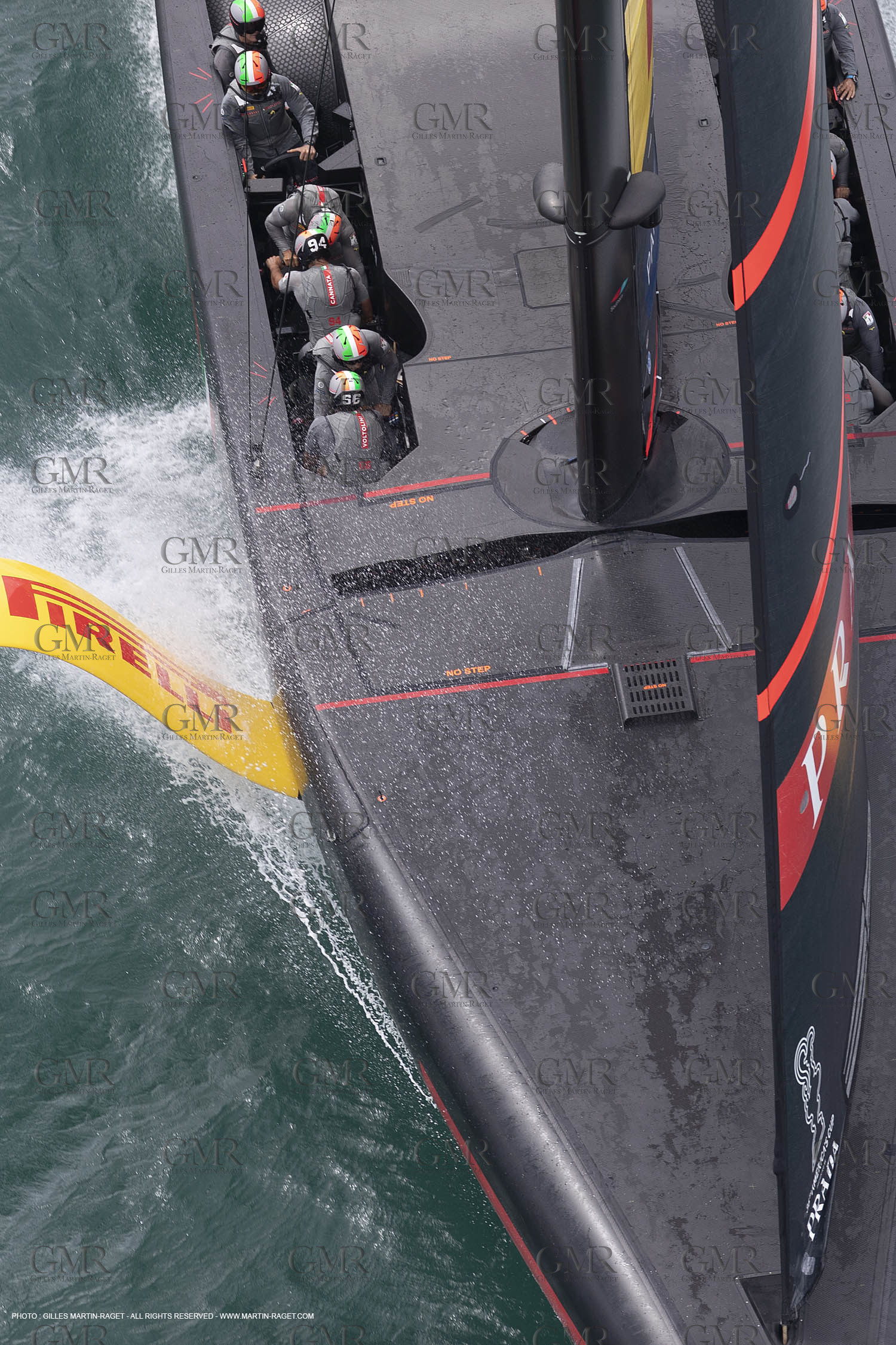 10 12 2020 - Auckland (NZL) - 36th America's Cup - Practice Sessions - Day 2 -Luna Rossa Prada Pirelli Team