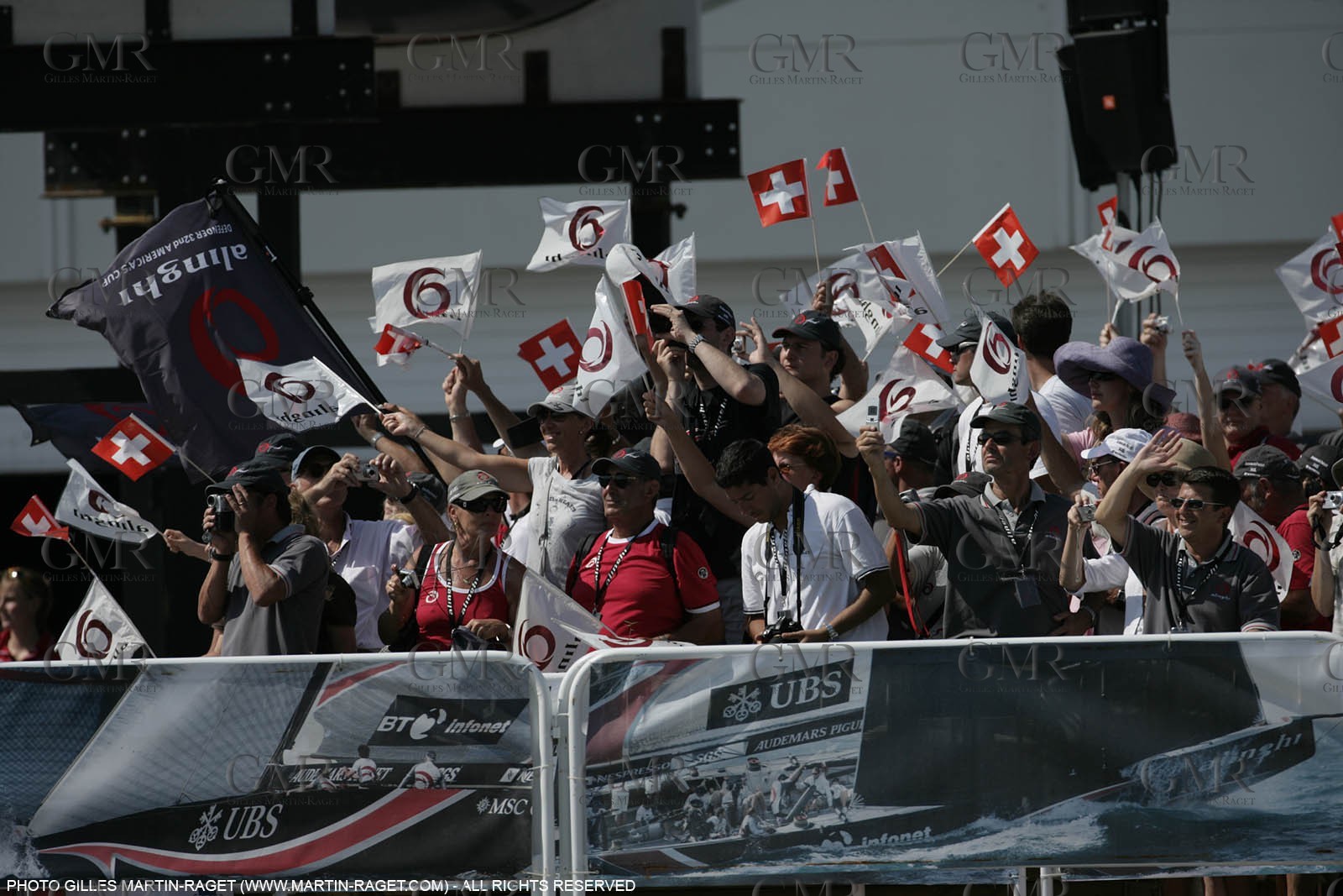 30 06 2007-Valencia (Spain)- 32nd America's Cup - Final Match - Day 6 - Alinghi vs Emirates Team New Zealand