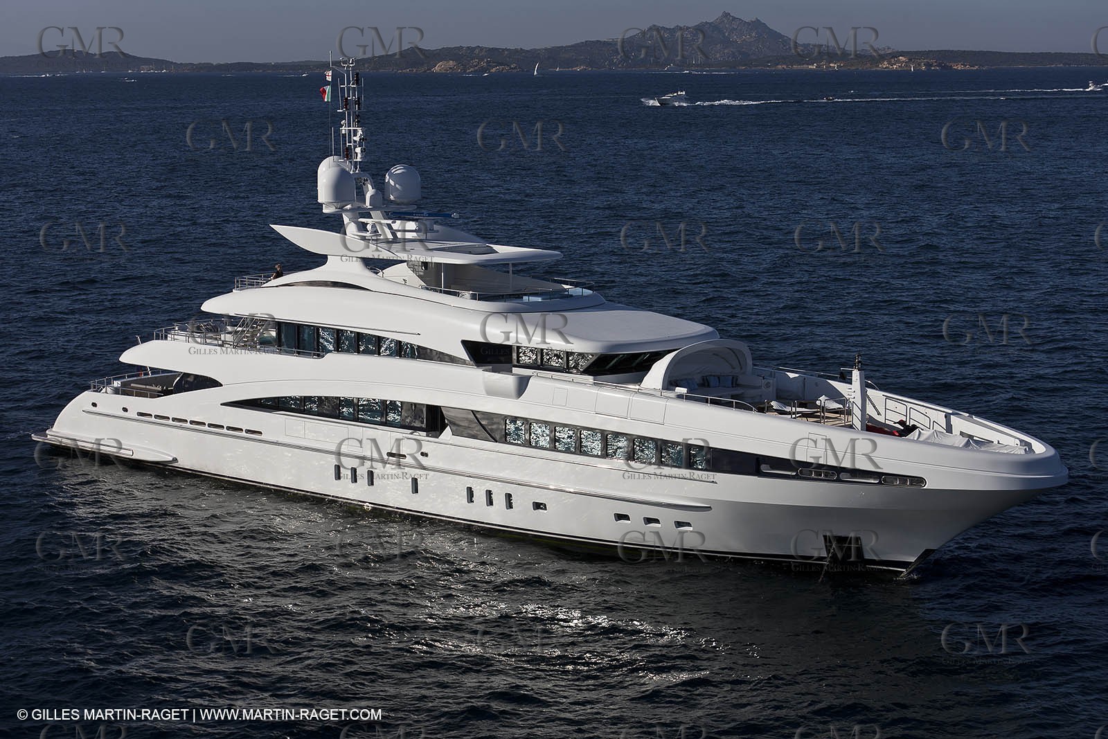 18 08 2011 - La Maddalena (ITA, Sardinia) - Motor yacht Inception