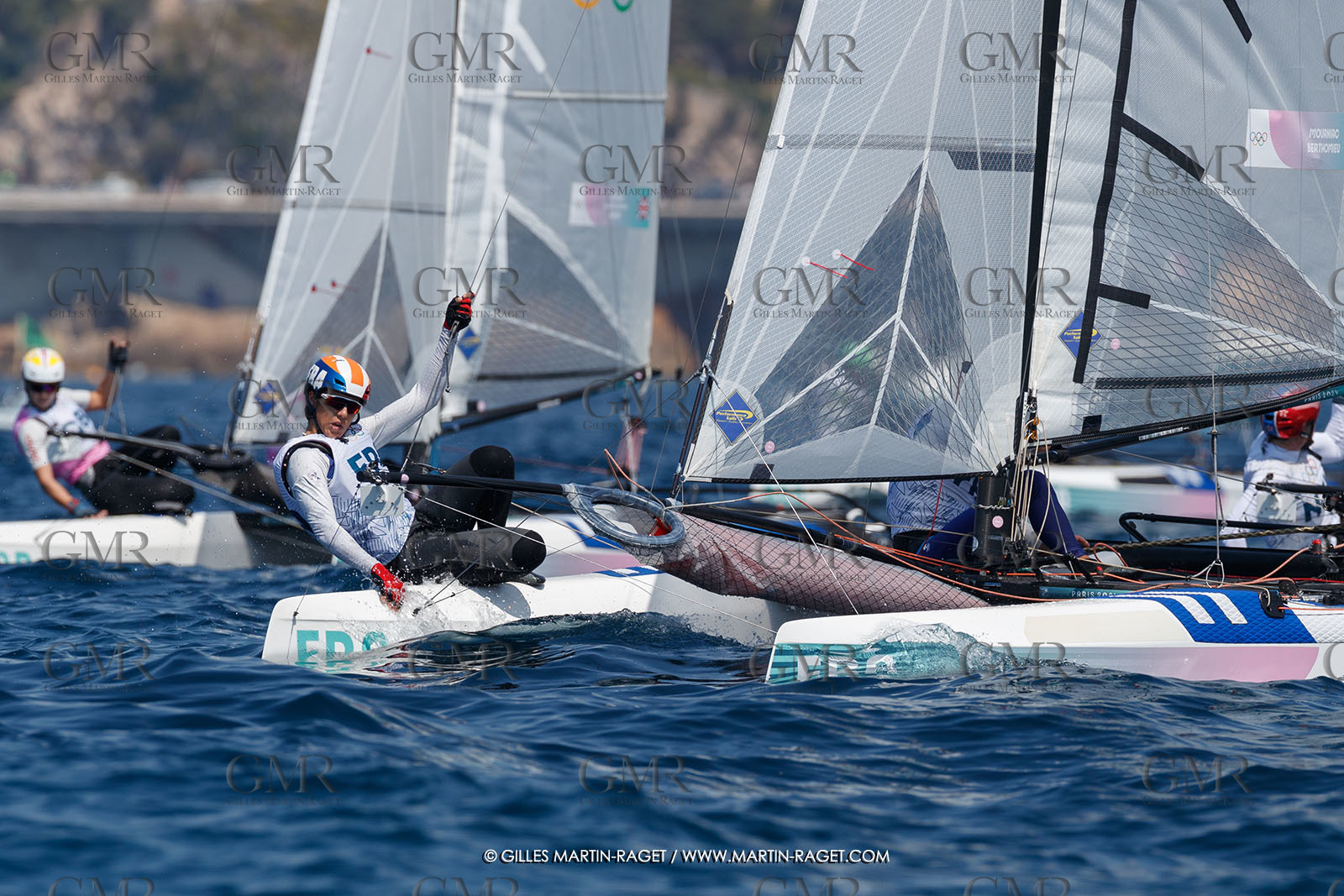 08 08 2024, Marseille (FRA), Paris 2024 Olympic Games, Sailing, Race Day 11