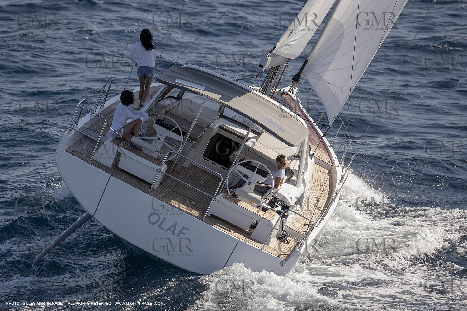 07 07 2020, Marseille (FRA,13) Beneteau Oceanis Yacht 54