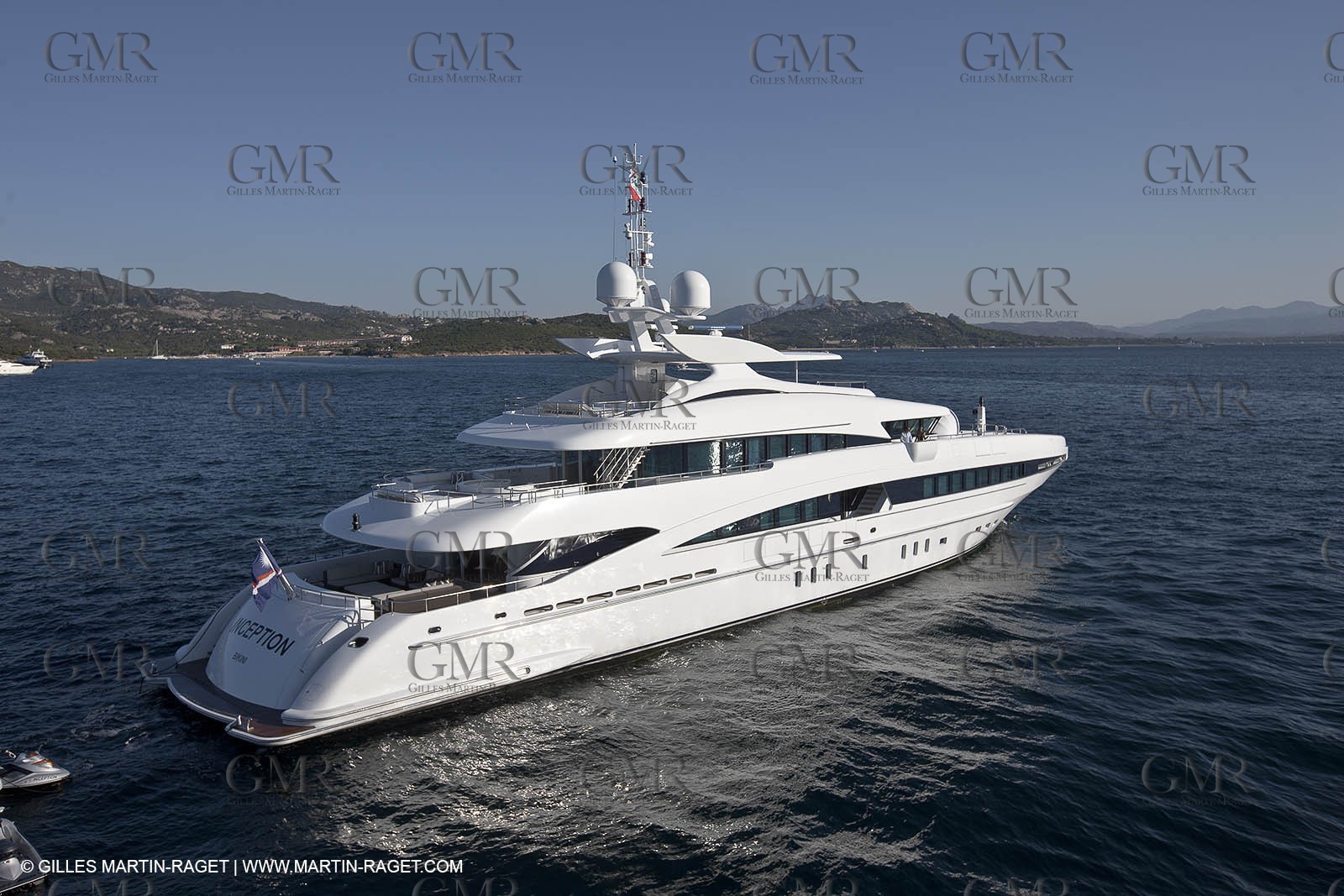 18 08 2011 - La Maddalena (ITA, Sardinia) - Motor yacht Inception
