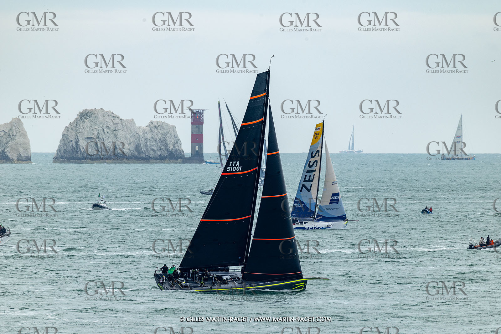 26 07 2025, Cowes (UK, IOW), Admiral's Cup 2025, Rolex Fastnet Race start,
